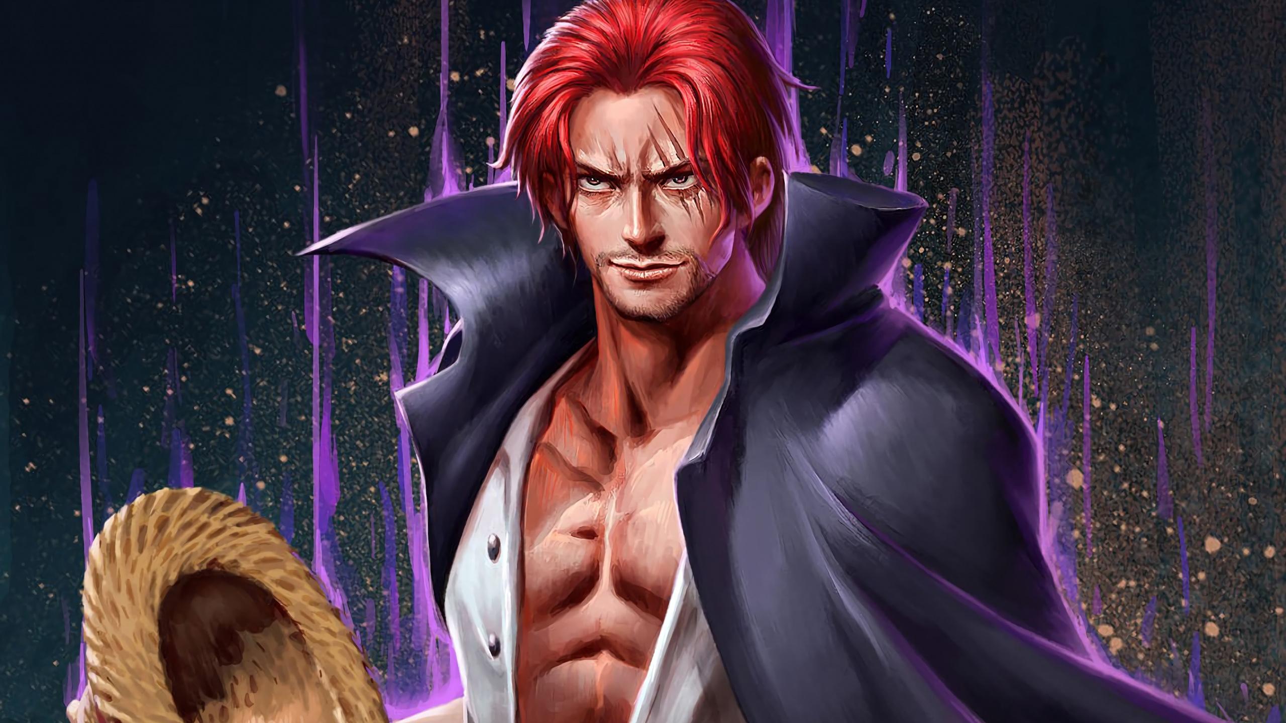 2560x1440 Download Shanks, one piece, anime boy wallpaper, 2560x Dual Wide, Widescreen 16: Widescreen
