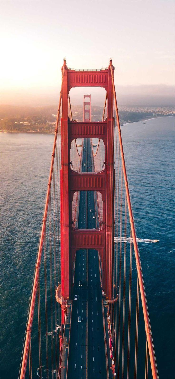 736x1593 Golden Gate Bridge Wallpaper iPhone Discover more Bridge, California, Golden Gate Bridge, San. Golden gate bridge wallpaper, Bridge wallpaper, Golden gate bridge