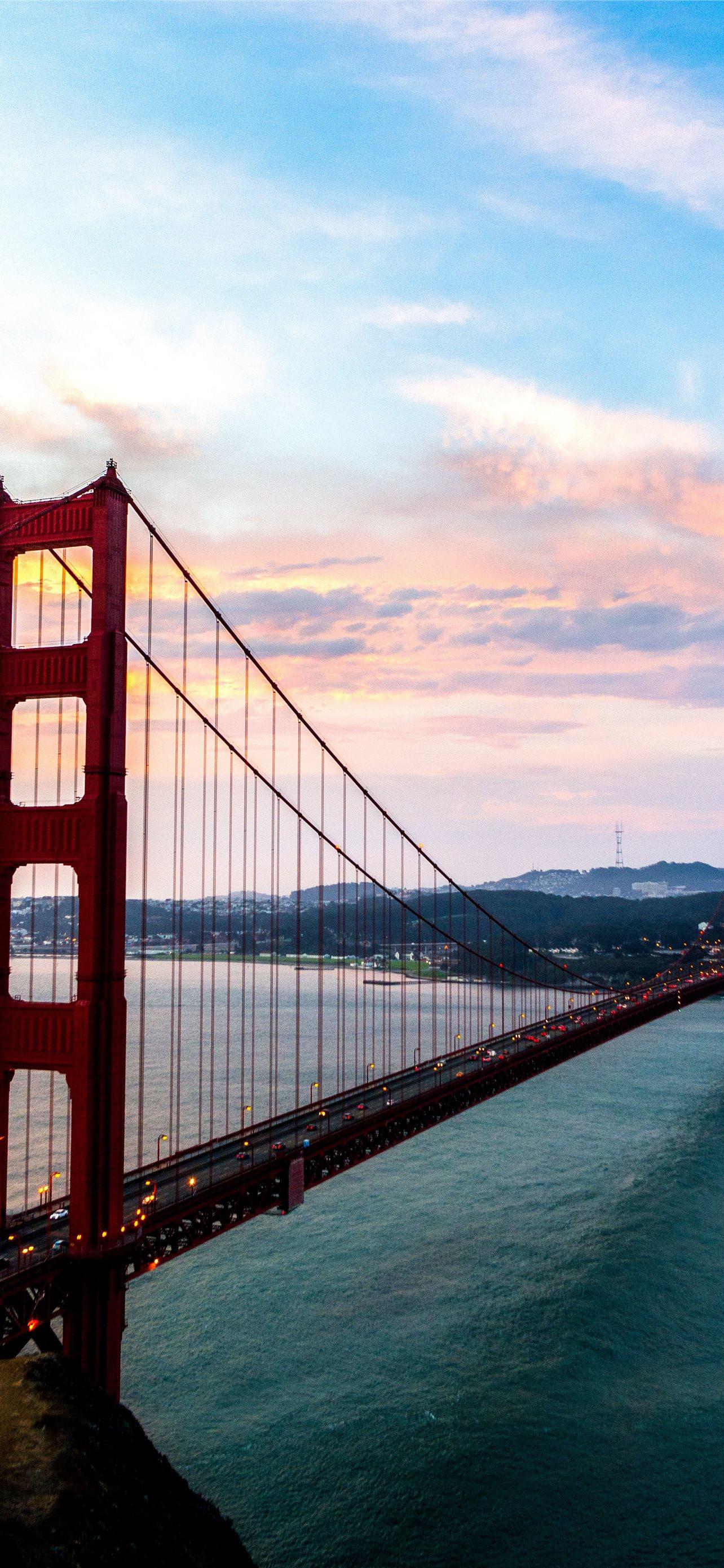 1284x2778 Best Golden gate bridge iPhone HD Wallpaper