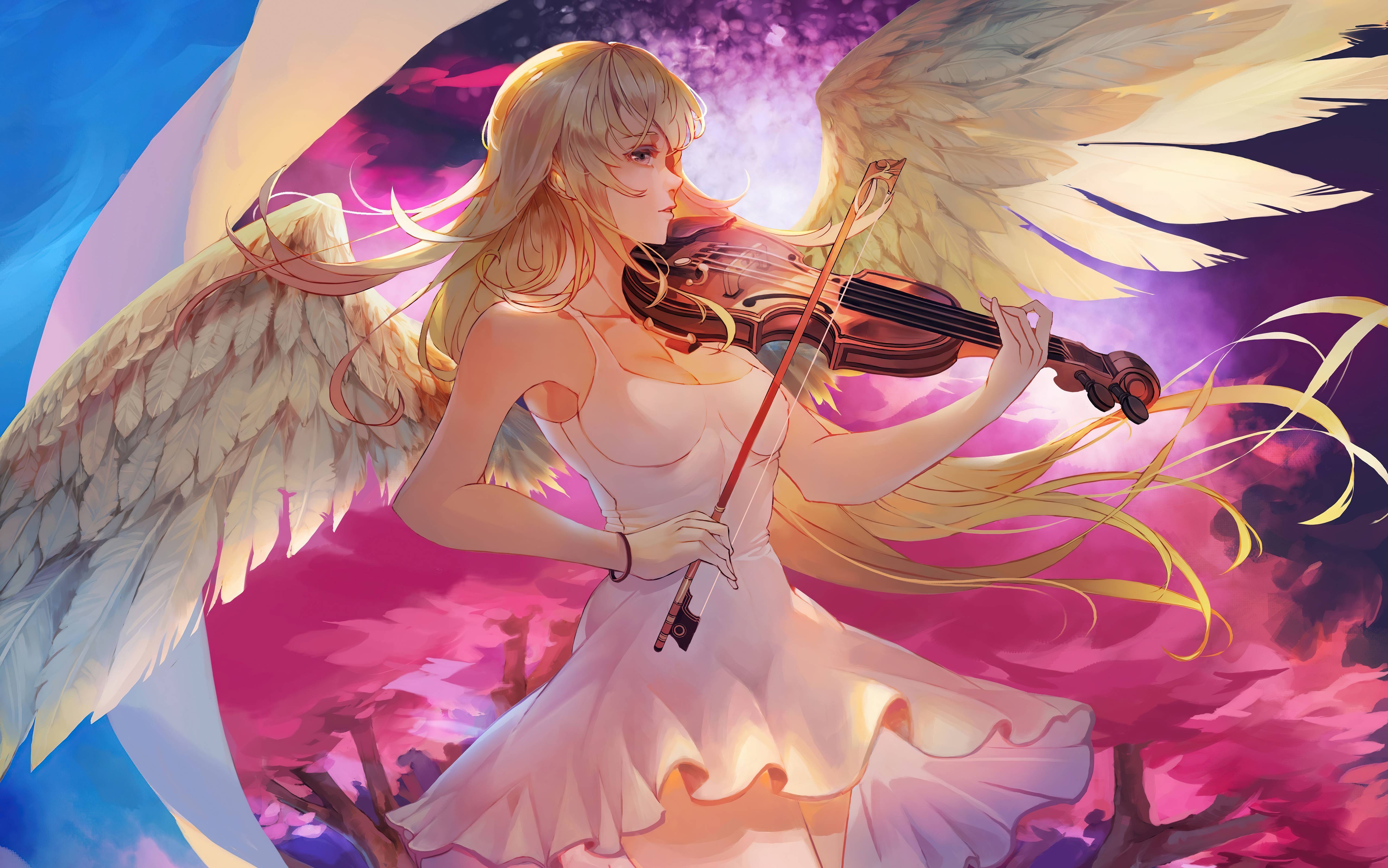 5120x3202 Kaori Miyazono Your Lie In April, HD Anime, 4k Wallpaper, Image, Background, Photo and Picture