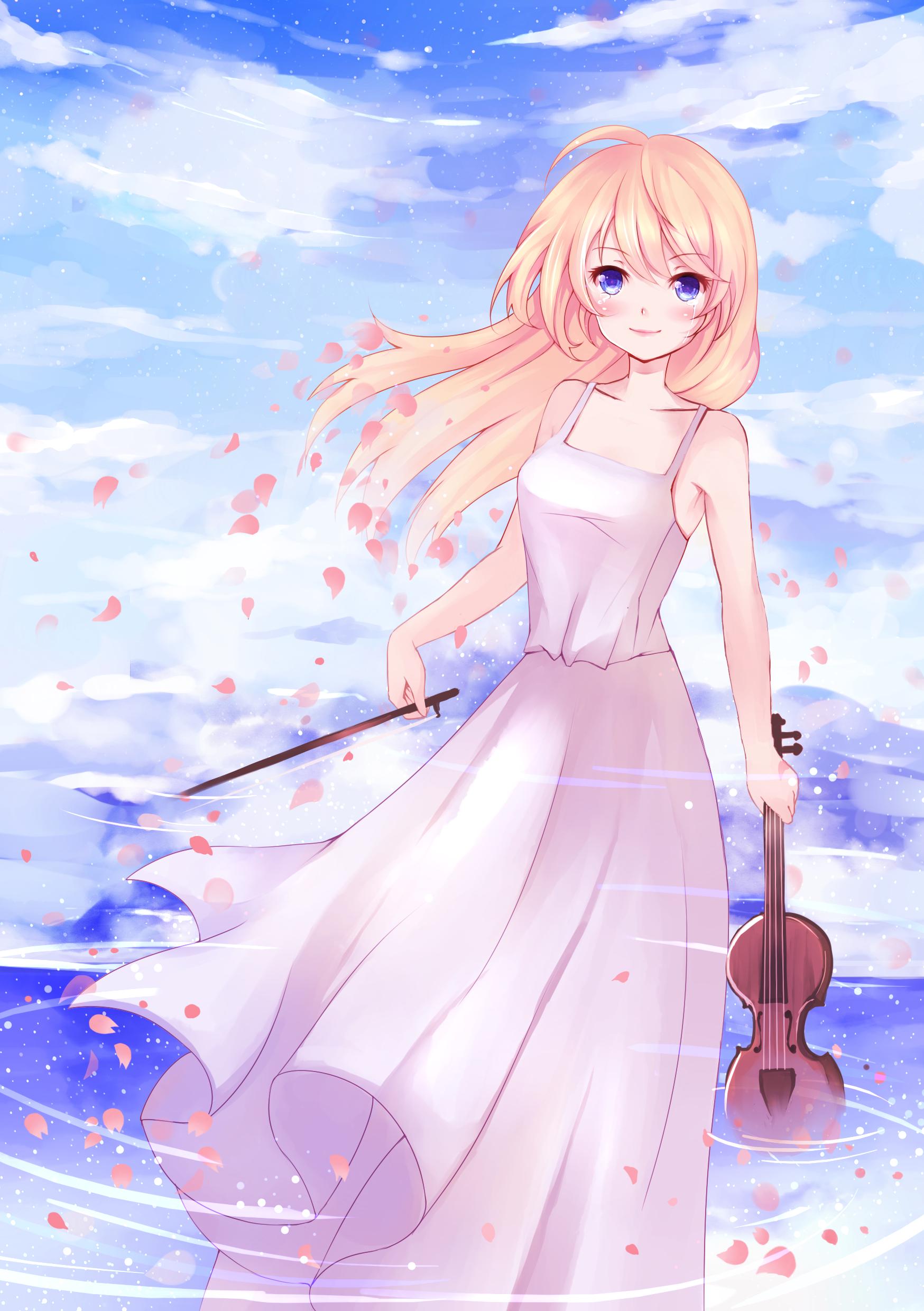 1748x2480 Miyazono Kaori wa Kimi no Uso Wallpaper Anime Image Board
