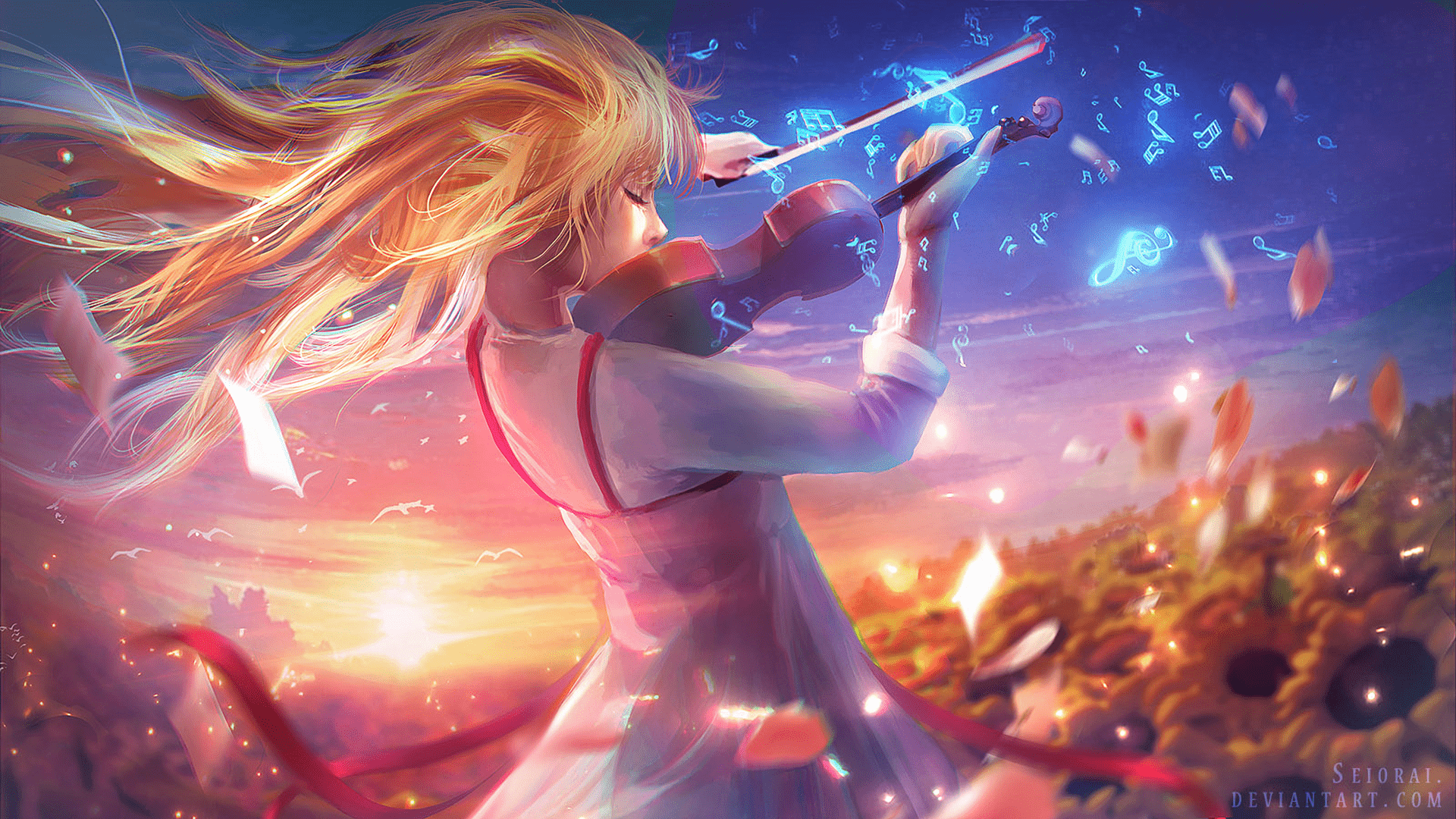 1920x1080 Anime Your Lie in April HD Wallpaper