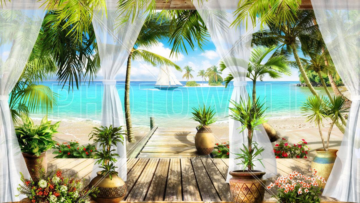 1238x699 Bungalow on the Beach