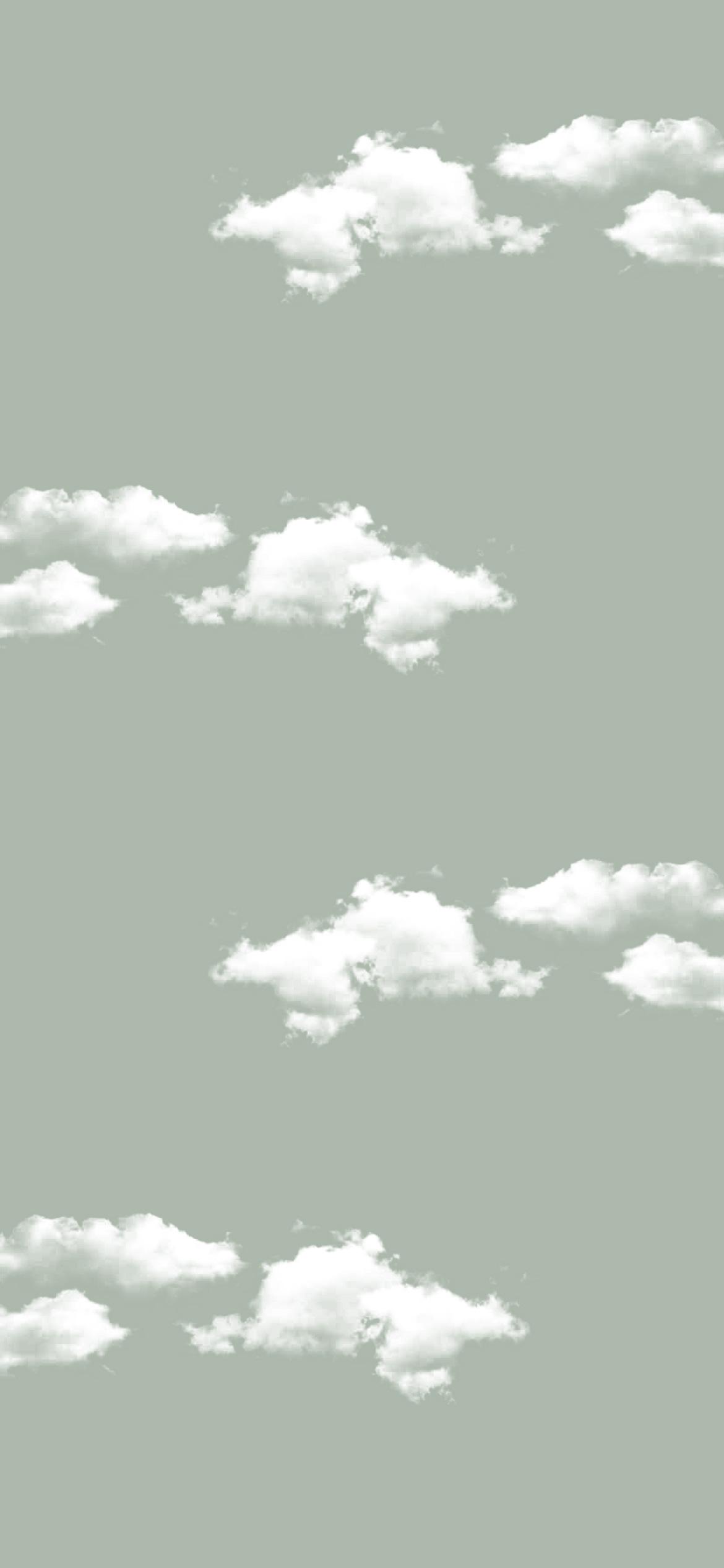 1170x2532 Cloud Aesthetic Wallpaper I Wallpaper