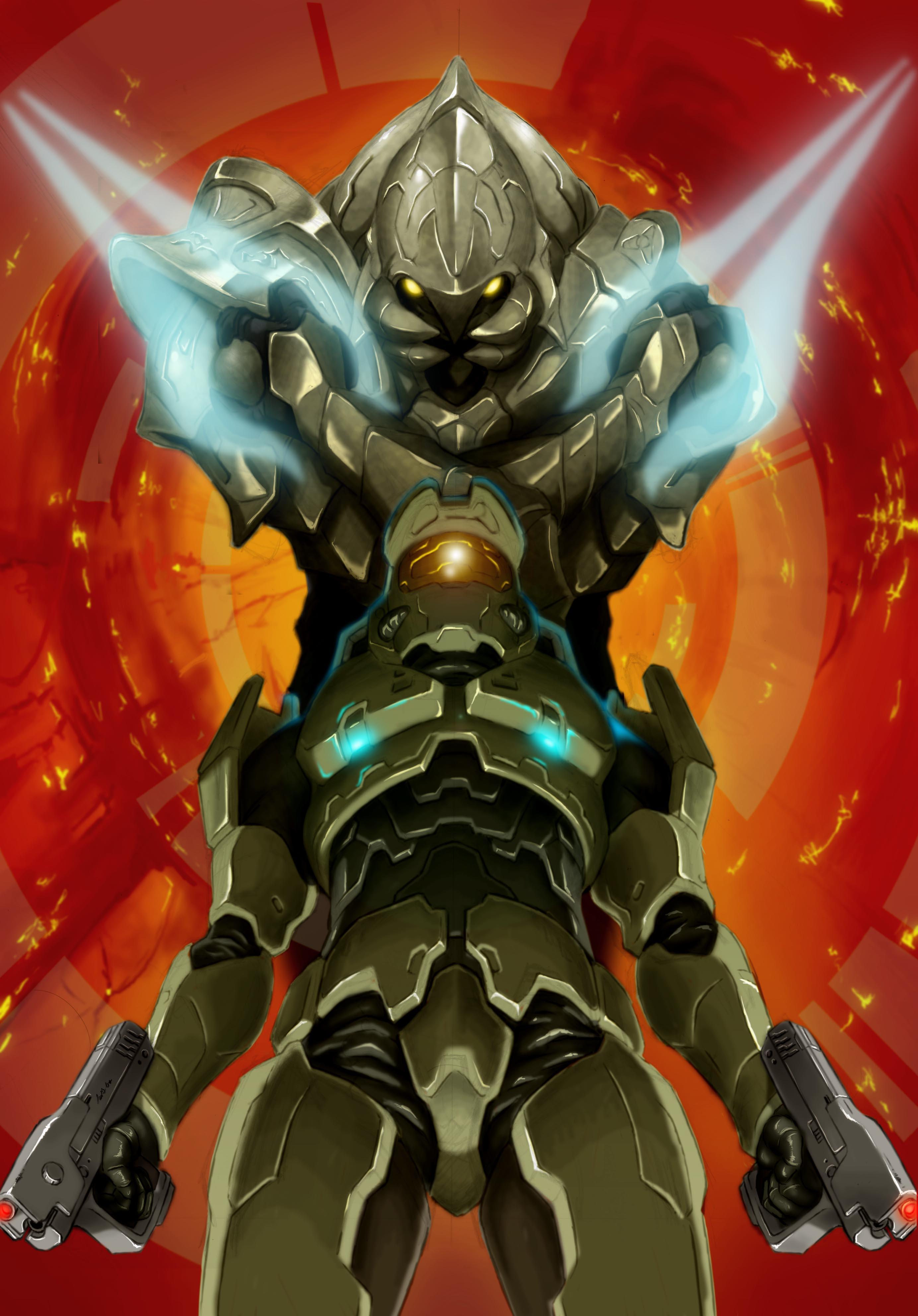 2767x3968 Halo (Game) Mobile Wallpaper Anime Image Board