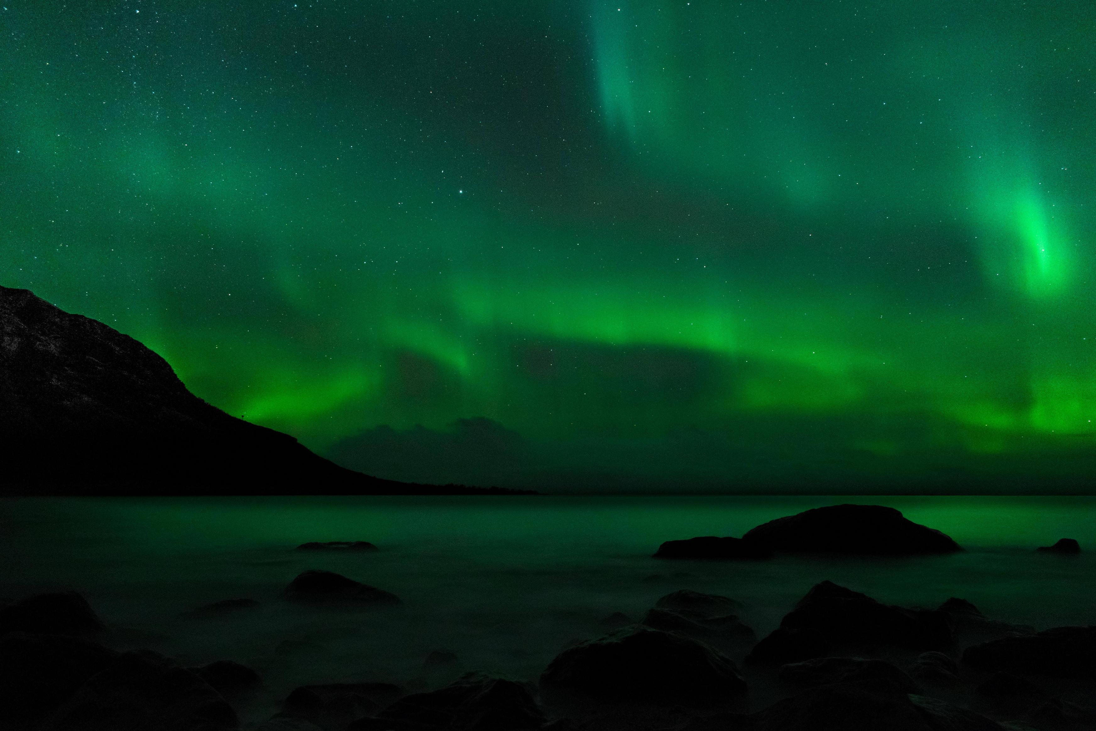 3488x2326 5k Northern Lights 1600x900 Resolution HD 4k Wallpaper, Image, Background, Photo and Picture