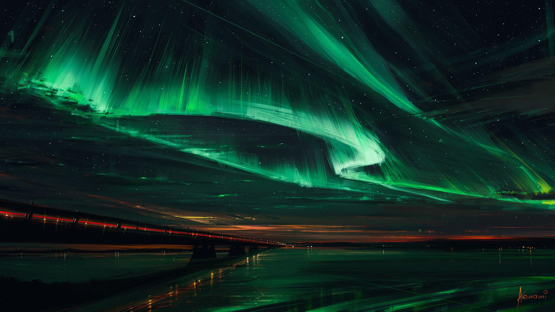 1920x1080 Northern Lights Wallpaper