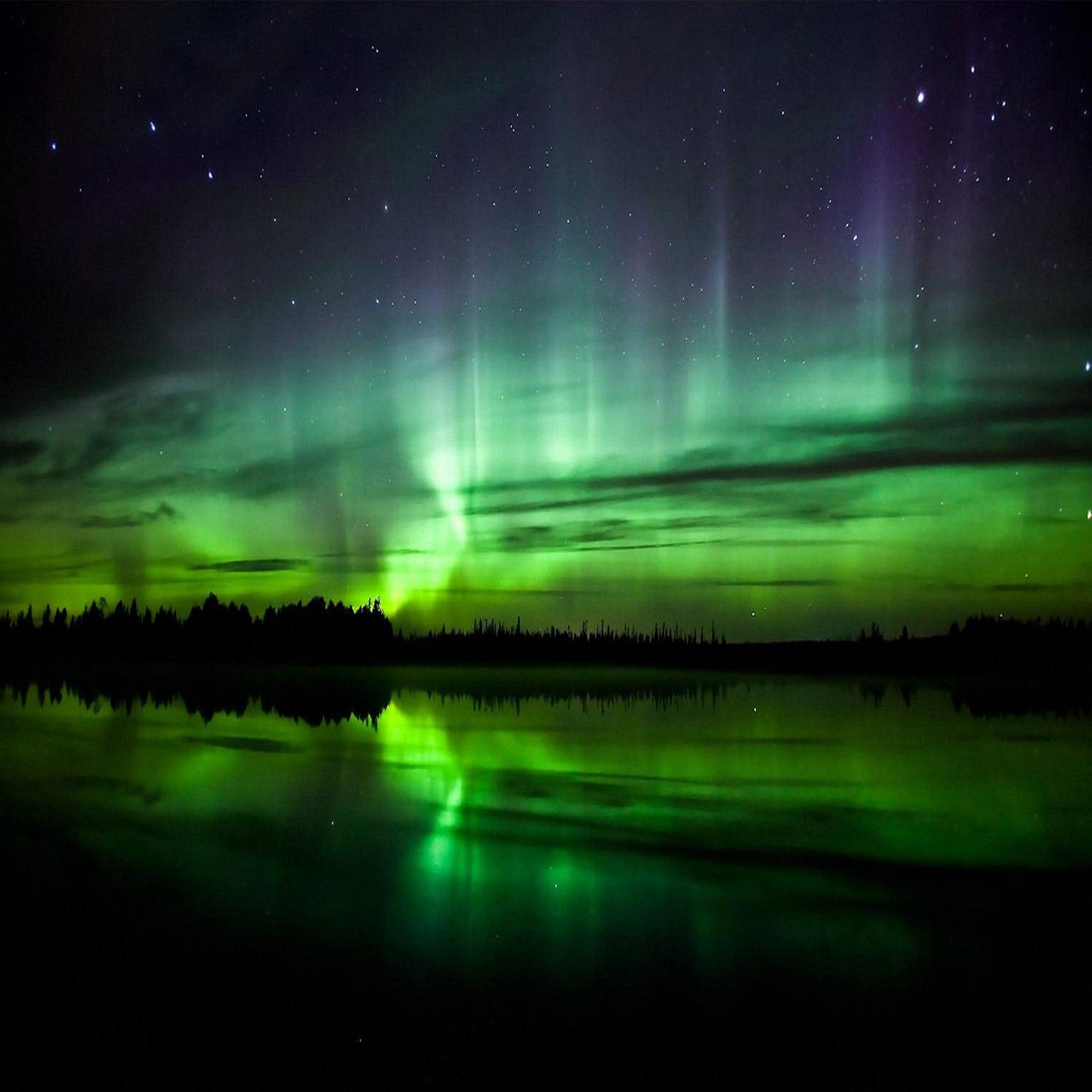 2000x2000 Aurora Northern Lights Wallpaper For Computer Northern