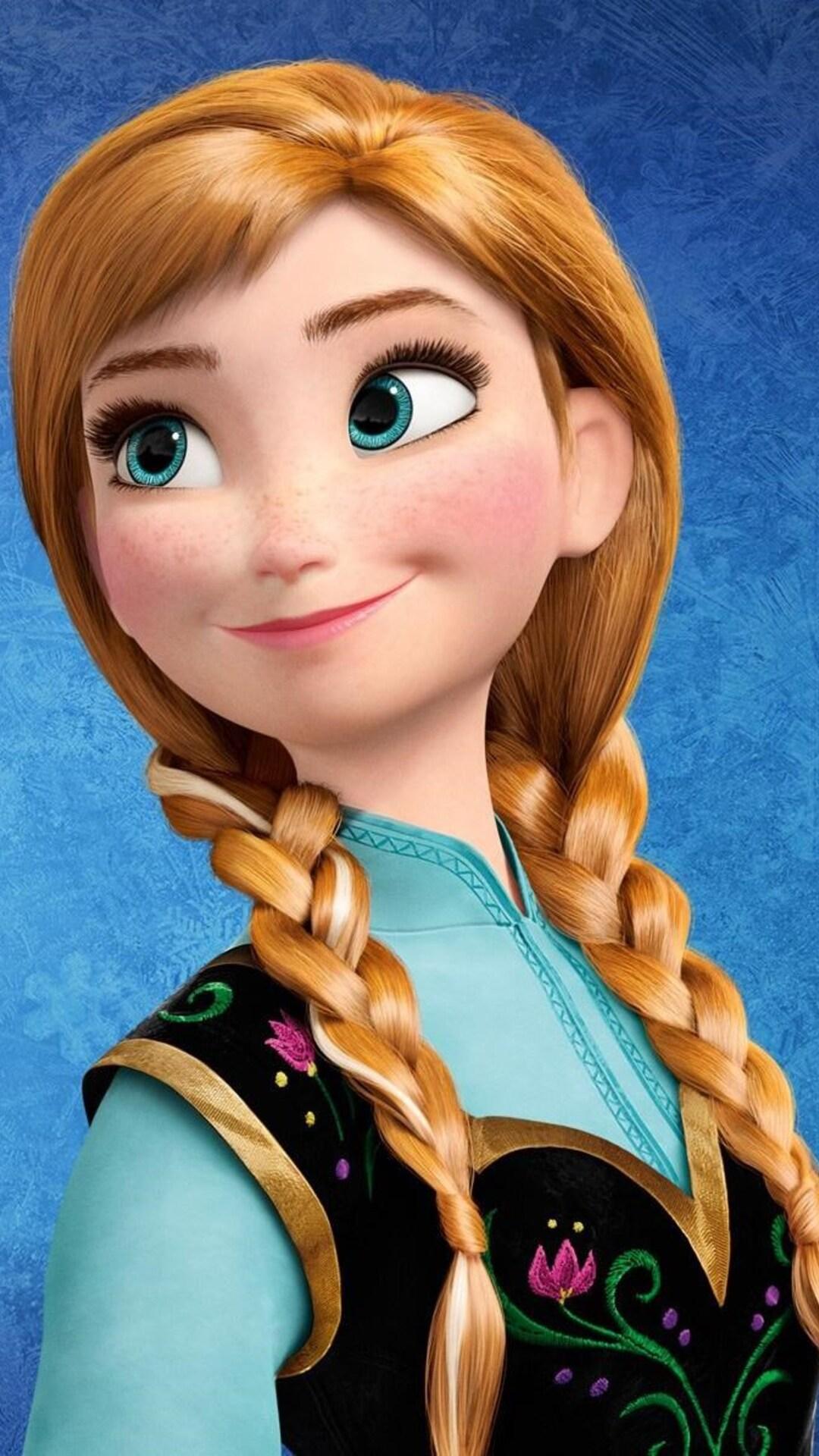 1080x1920 Princess Ana Frozen iPhone 6s, 6 Plus, Pixel xl , One Plus 3t, 5 HD 4k Wallpaper, Image, Background, Photo and Picture