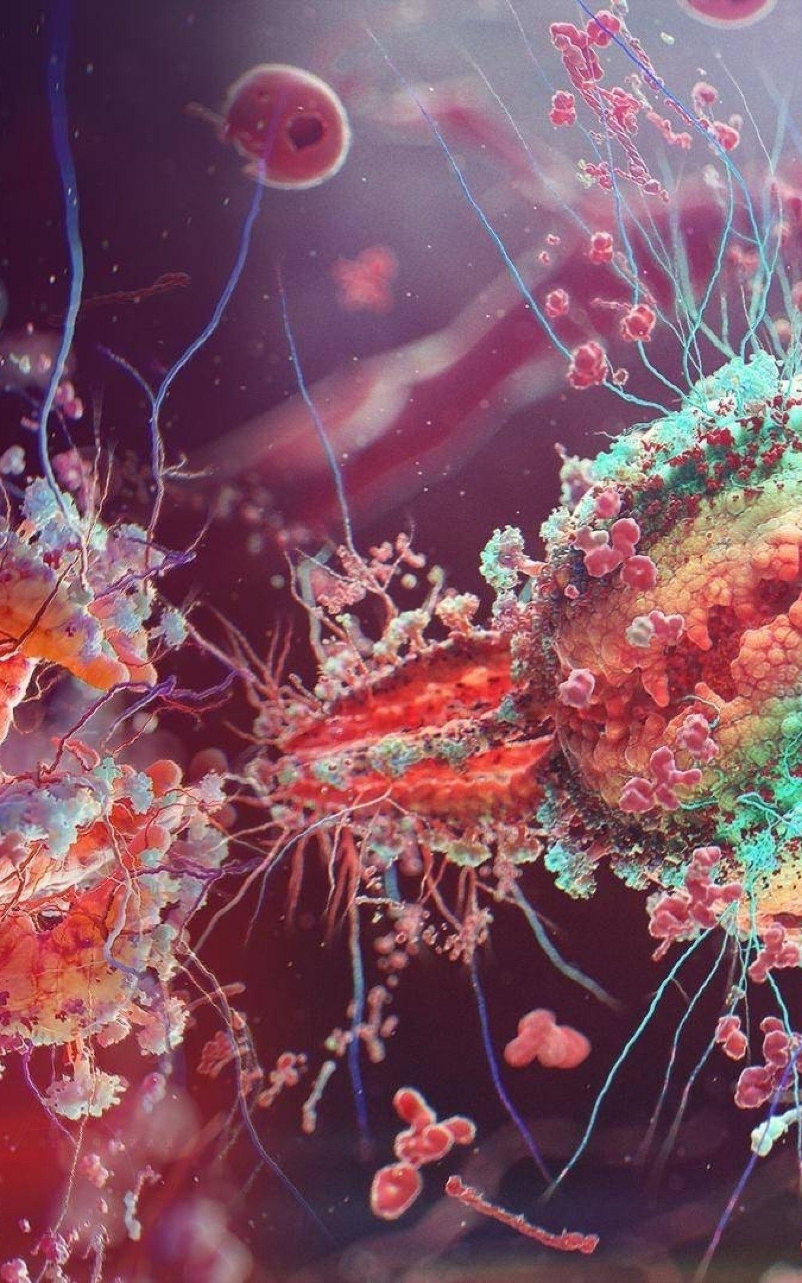 1600x2560 Biology Art Wallpaper