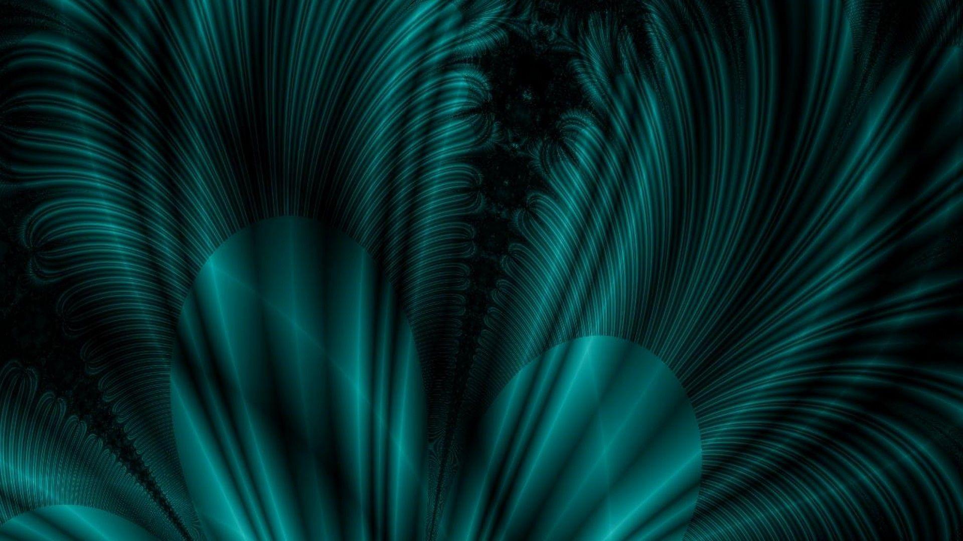 1920x1080 Dark Teal HD Wallpaper Live Wallpaper HD. Teal feather wallpaper, Teal wallpaper, Feather wallpaper