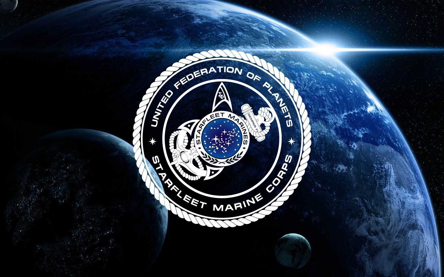 1440x900 Starfleet Wallpaper