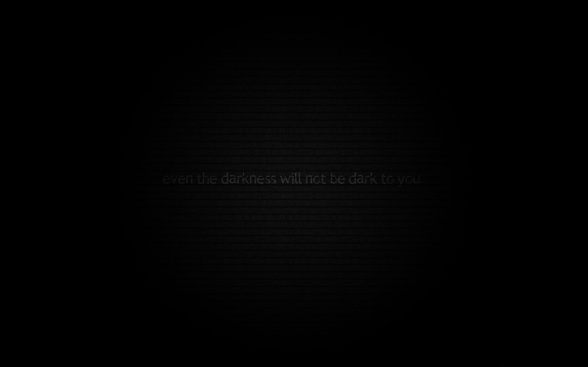 1920x1200 Even the Darkness!
