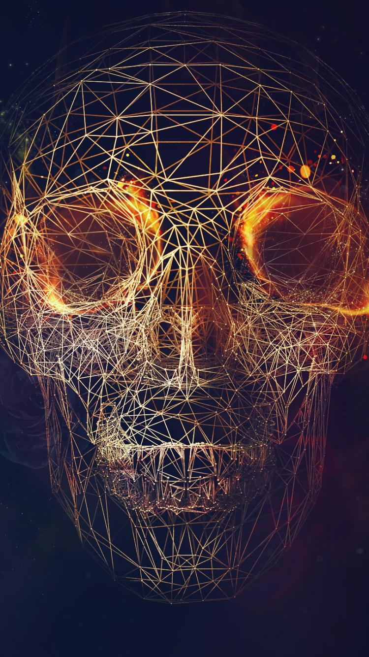 750x1334 Artistic Psychedelic