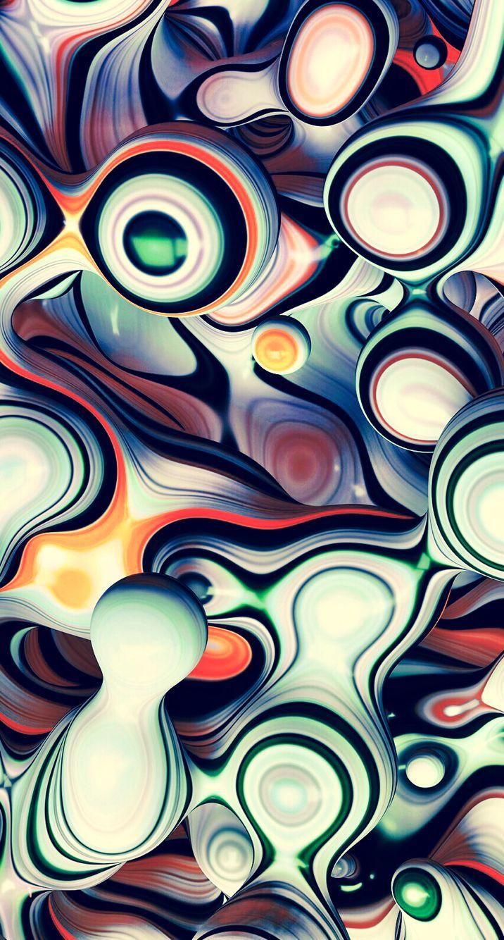 716x1334 Psychedelic Marble Colors Wallpaper. Graphic wallpaper, Apple wallpaper iphone, Apple wallpaper