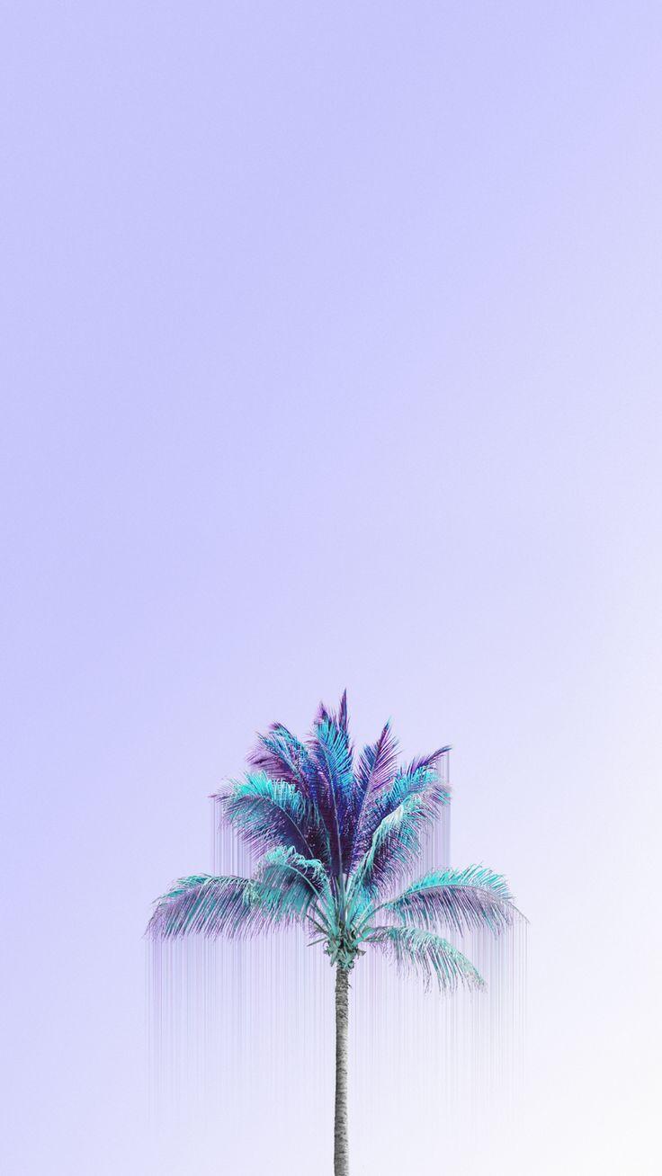 736x1308 Pastel Vintage Blue Aesthetic Wallpaper