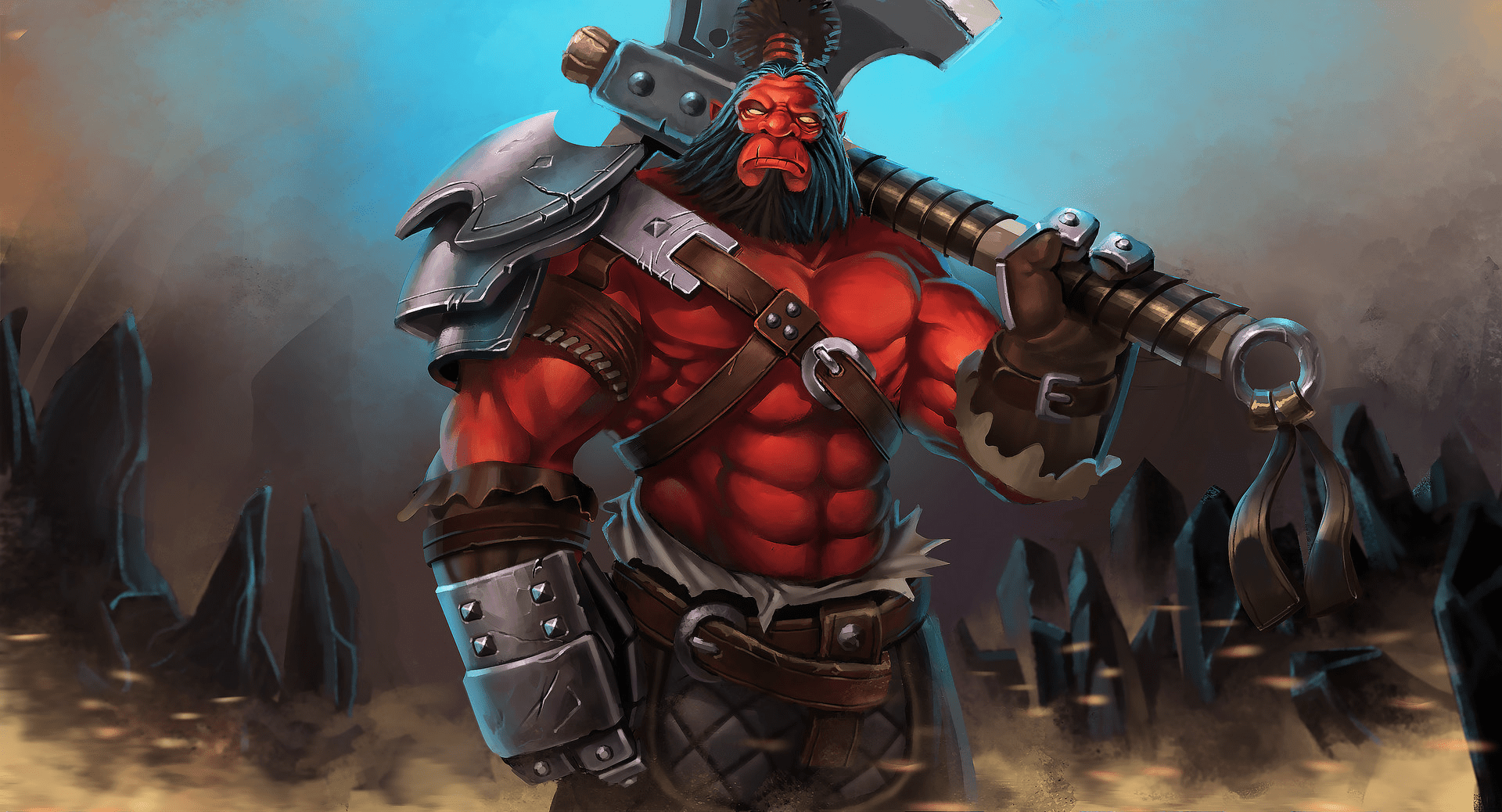 1920x1038 Axe Dota 2 fanart