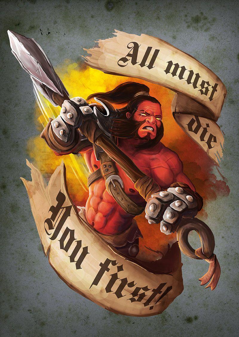 800x1131 Axe (Dota 2) By Freeda Meteora. Альбомы для рисования, Игры, Иллюстрации