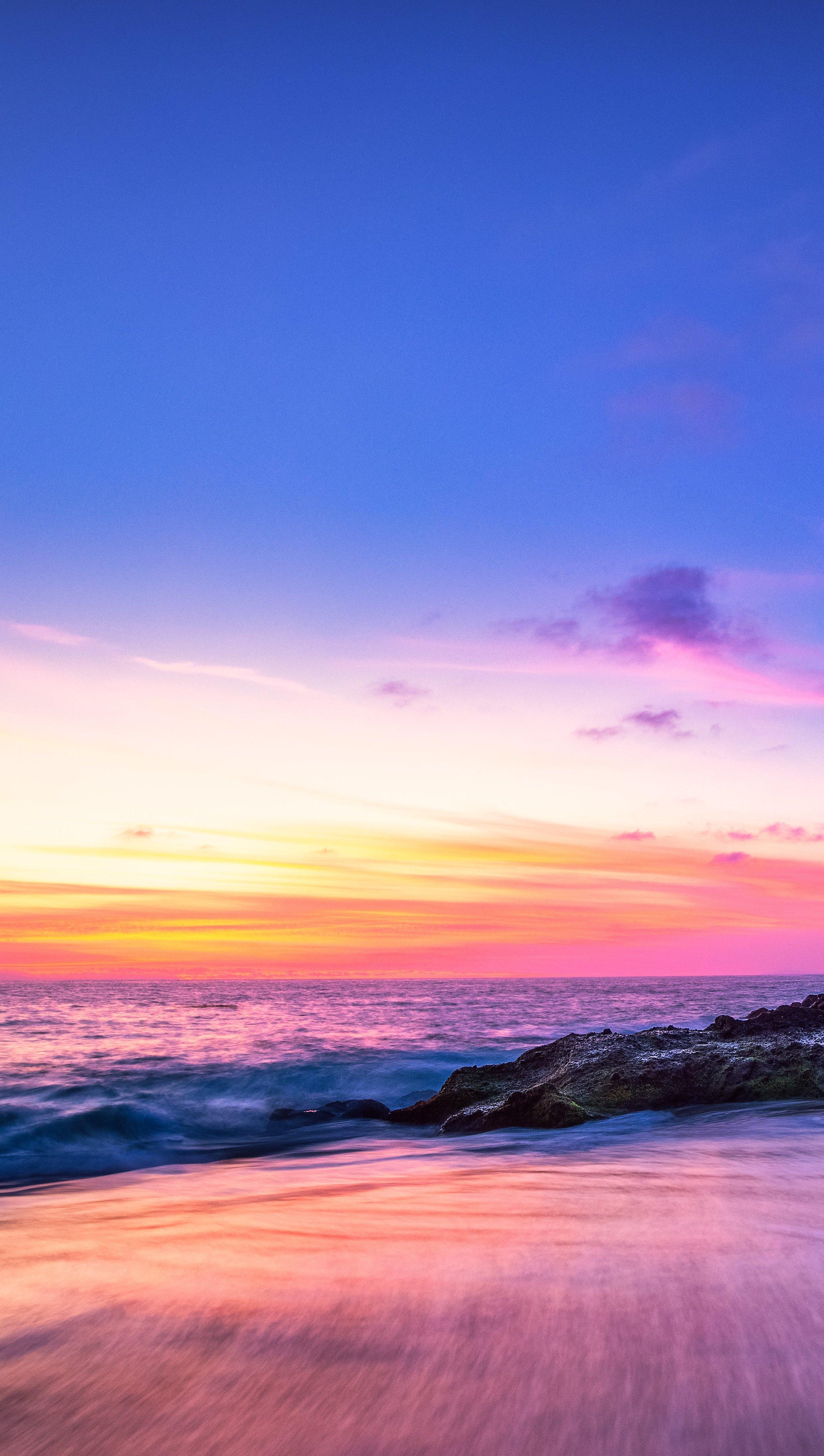 2320x4098 Laguna Beach at sunset Wallpaper