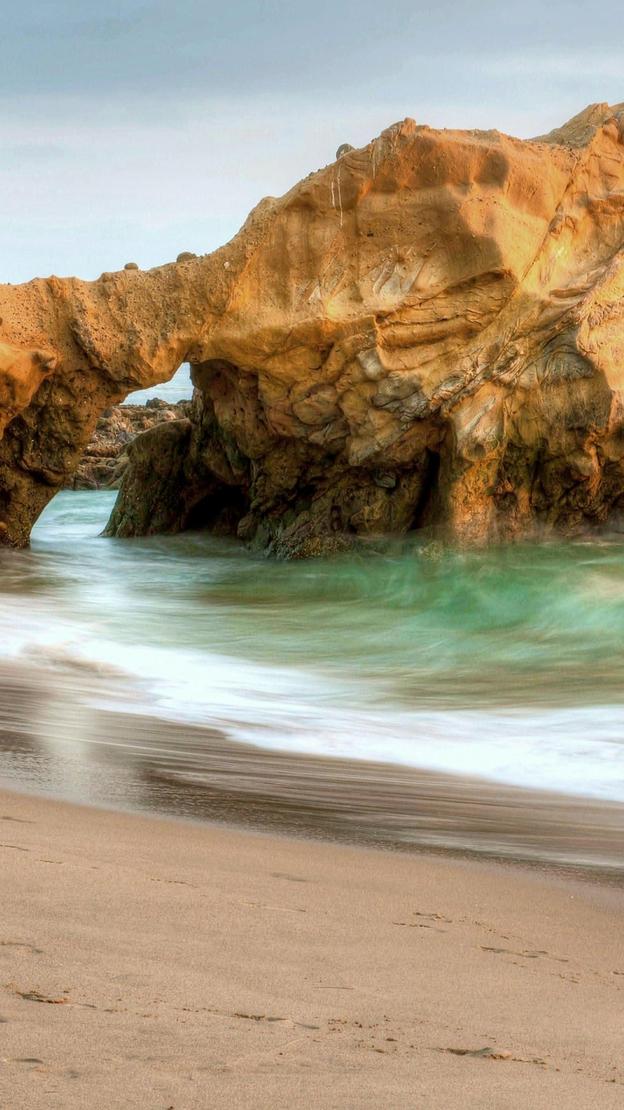 2160x3840 Wallpaper Pearl Street, 5k, 4k wallpaper, 8k, Beach, California, USA, Best Beaches in the World, travel, tourism, Laguna Beach, cliff, Nature