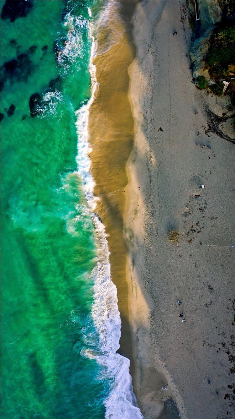 750x1334 A beach in Laguna iPhone 8 Wallpaper Free Download