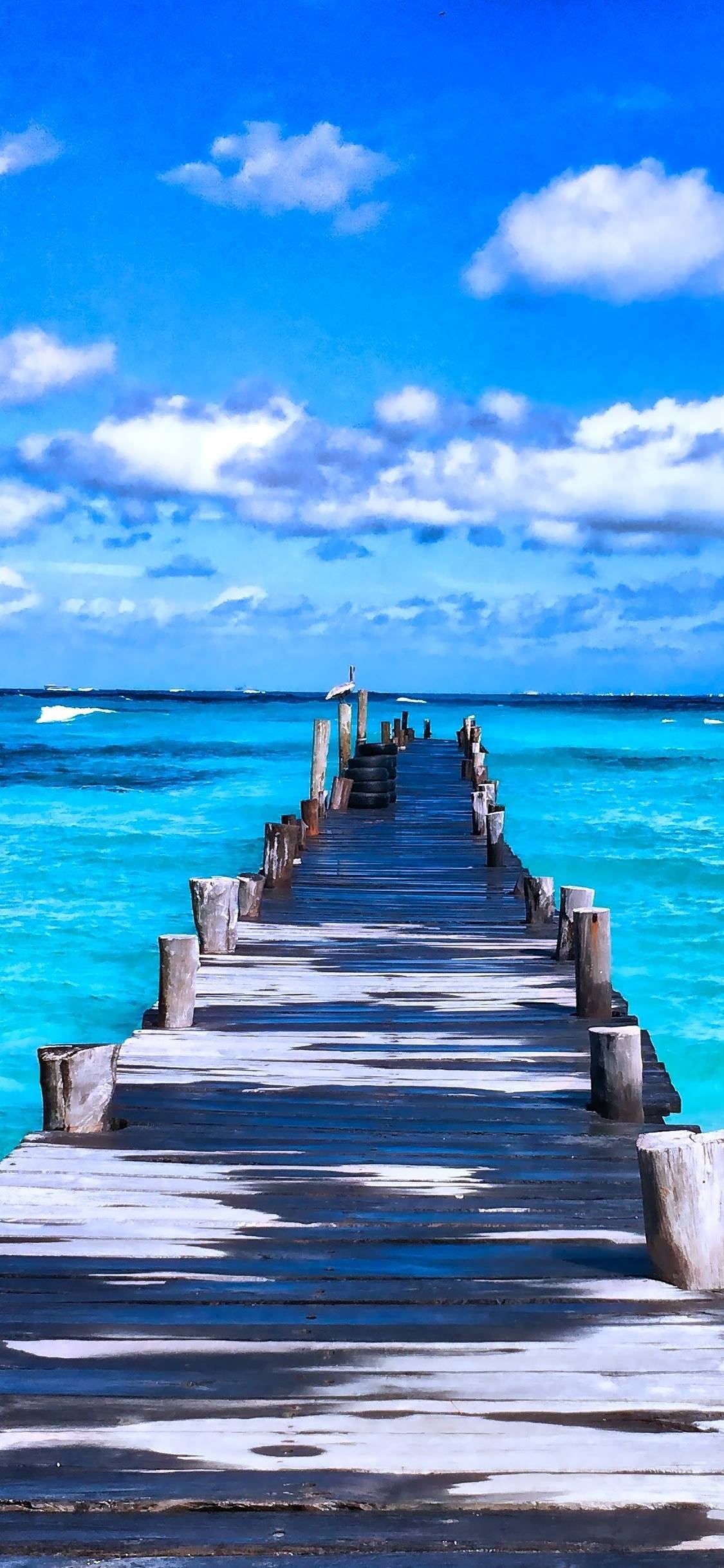 1125x2436 Beach iPhone Wallpaper