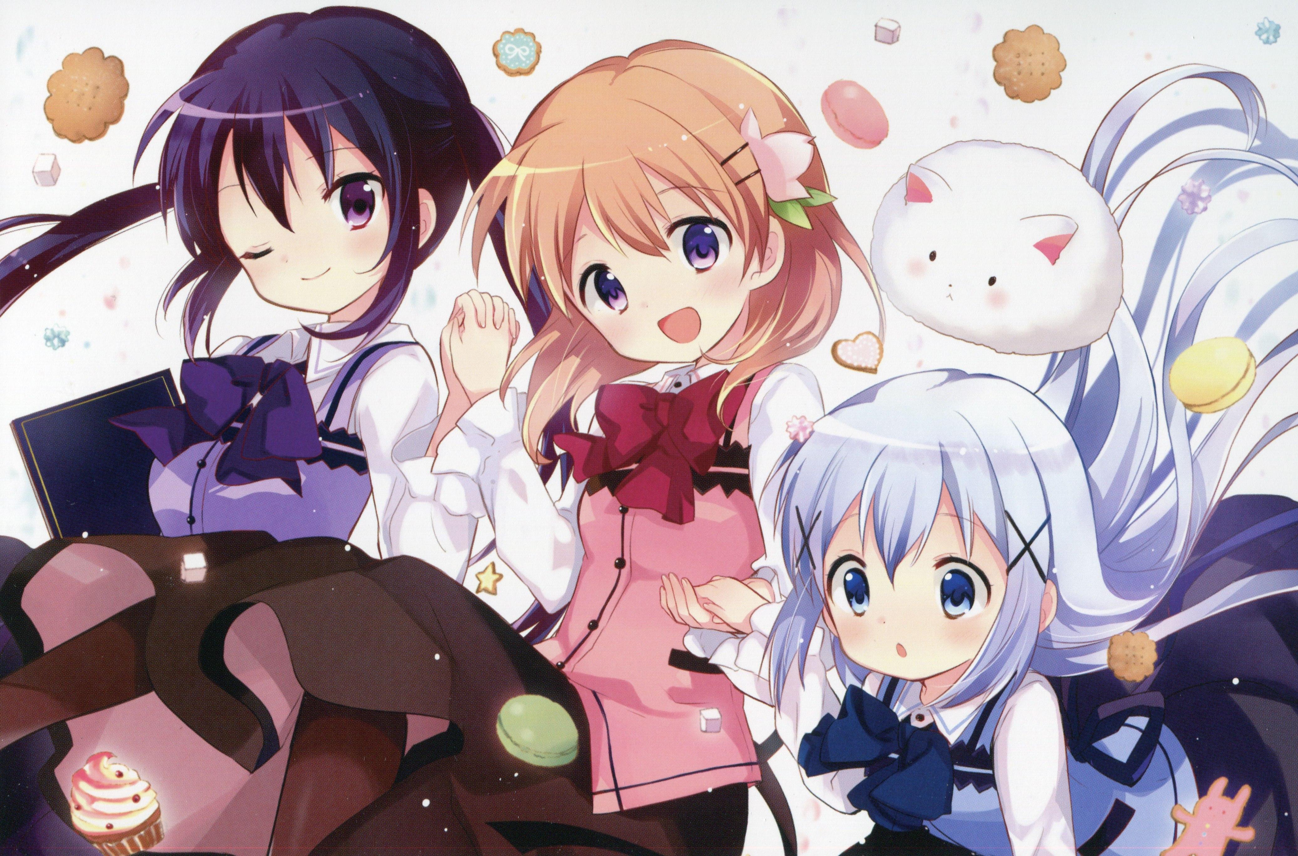 4145x2735 Anime Is The Order A Rabbit Wallpaper:4145x2735