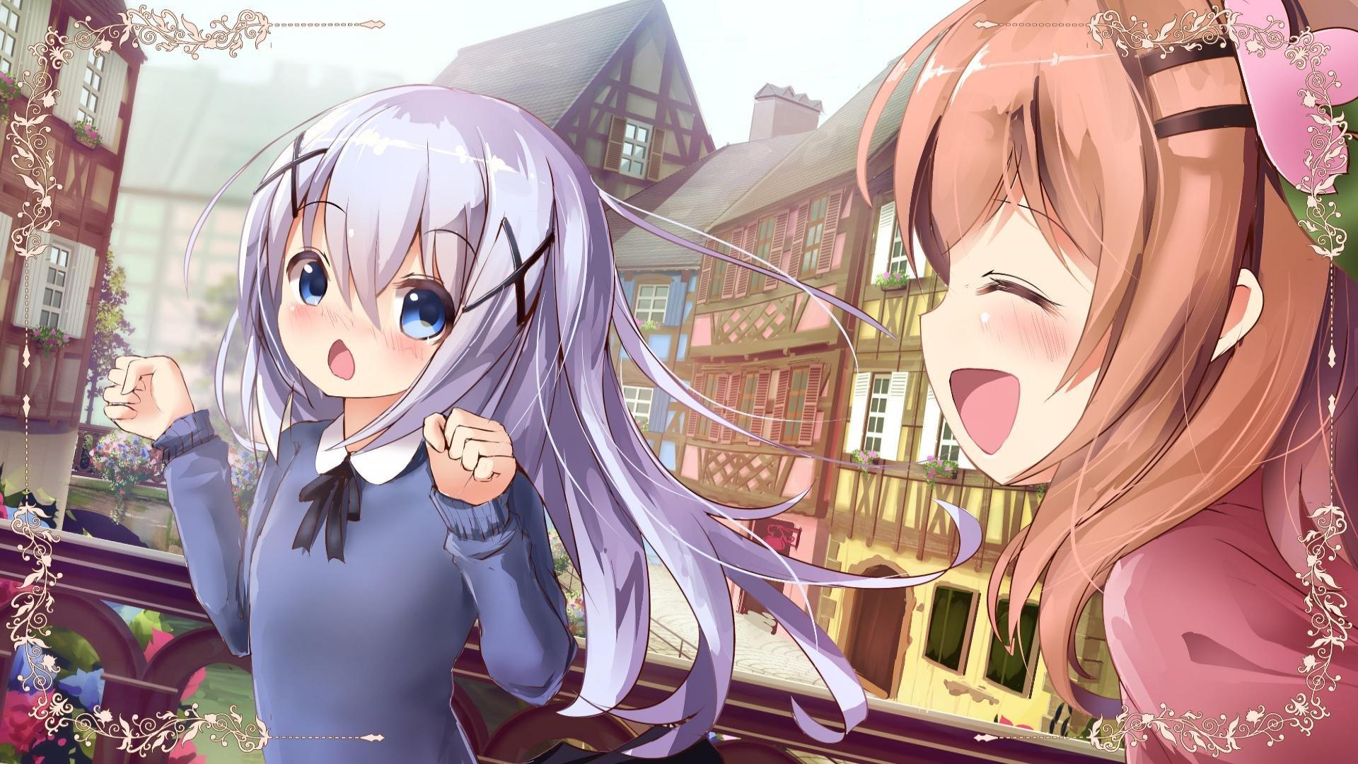 1920x1080 Is The Order A Rabbit? wallpaper 1920x1080 Full HD (1080p) desktop background