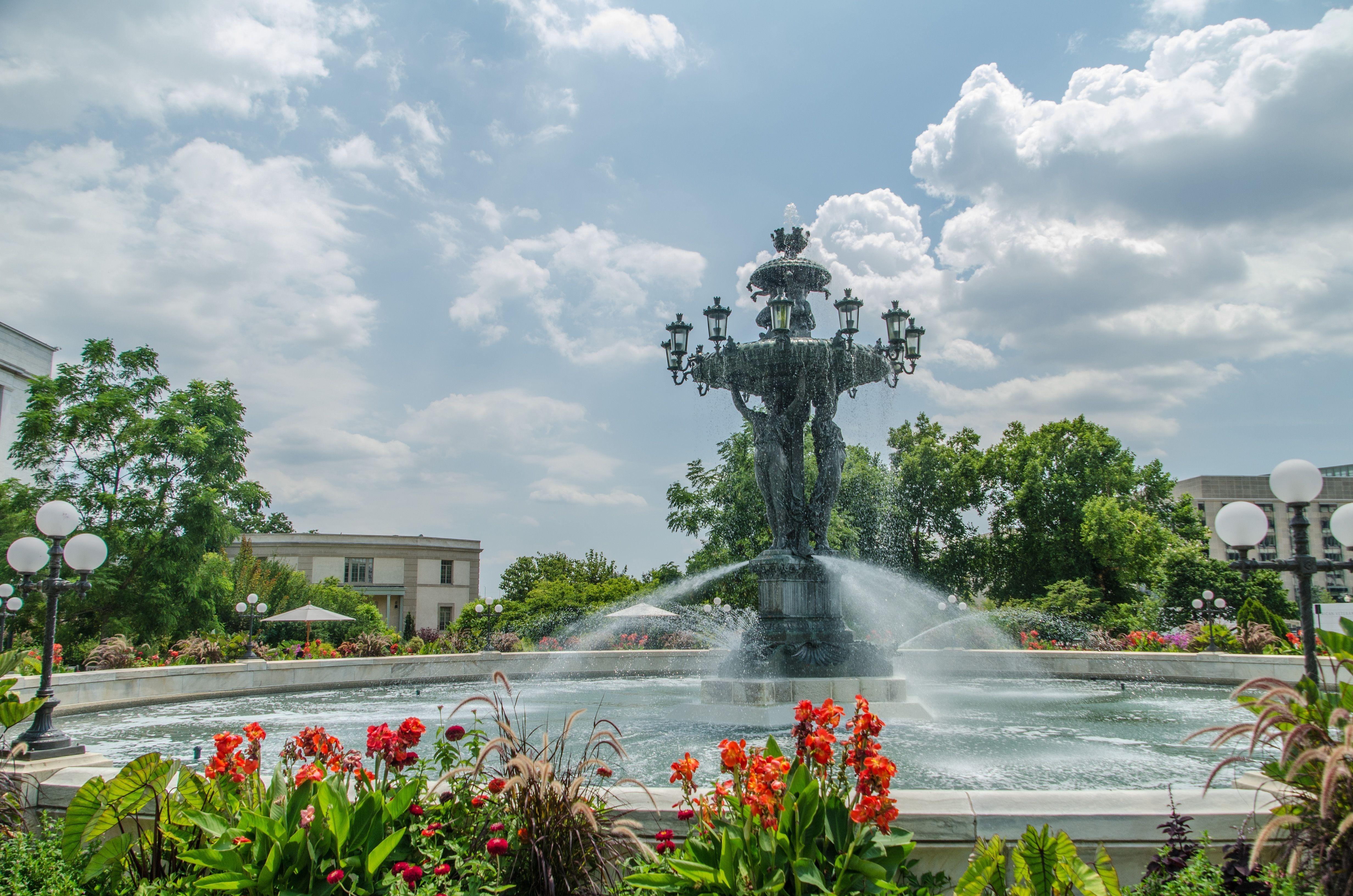 4928x3264 4k bartholdi fountain (4928x3264). Fountain and Windows wallpaper