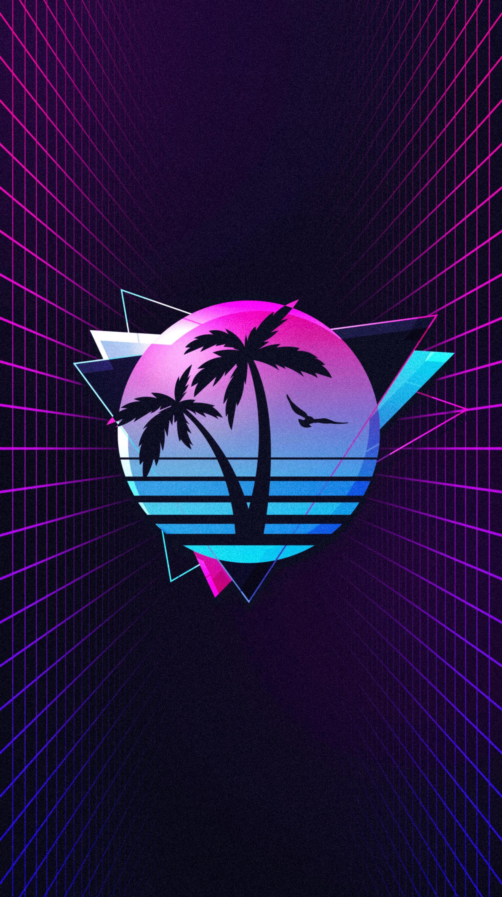 Palm Tree Vaporwave Wallpapers - Top Free Palm Tree Vaporwave ...