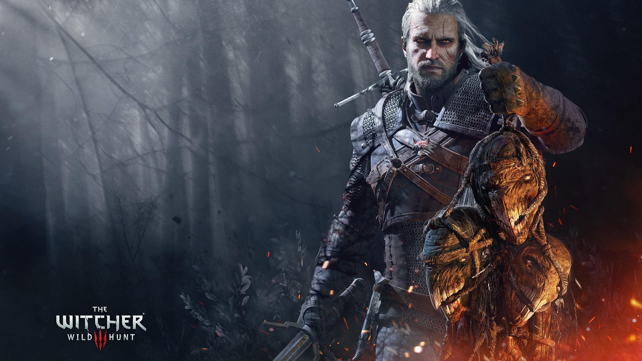 2560x1440 The Witcher 3 Wild Hunt Geralt Of Rivia WQHD 1440P Wallpaper