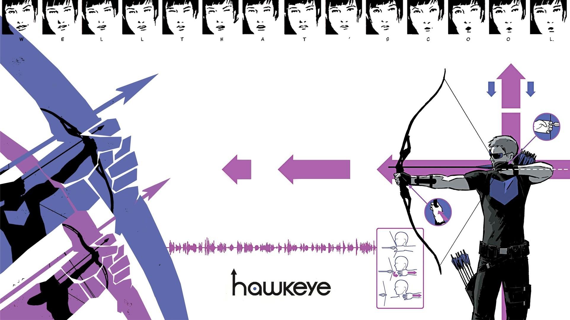 1924x1080 Hawkeye Wallpaper