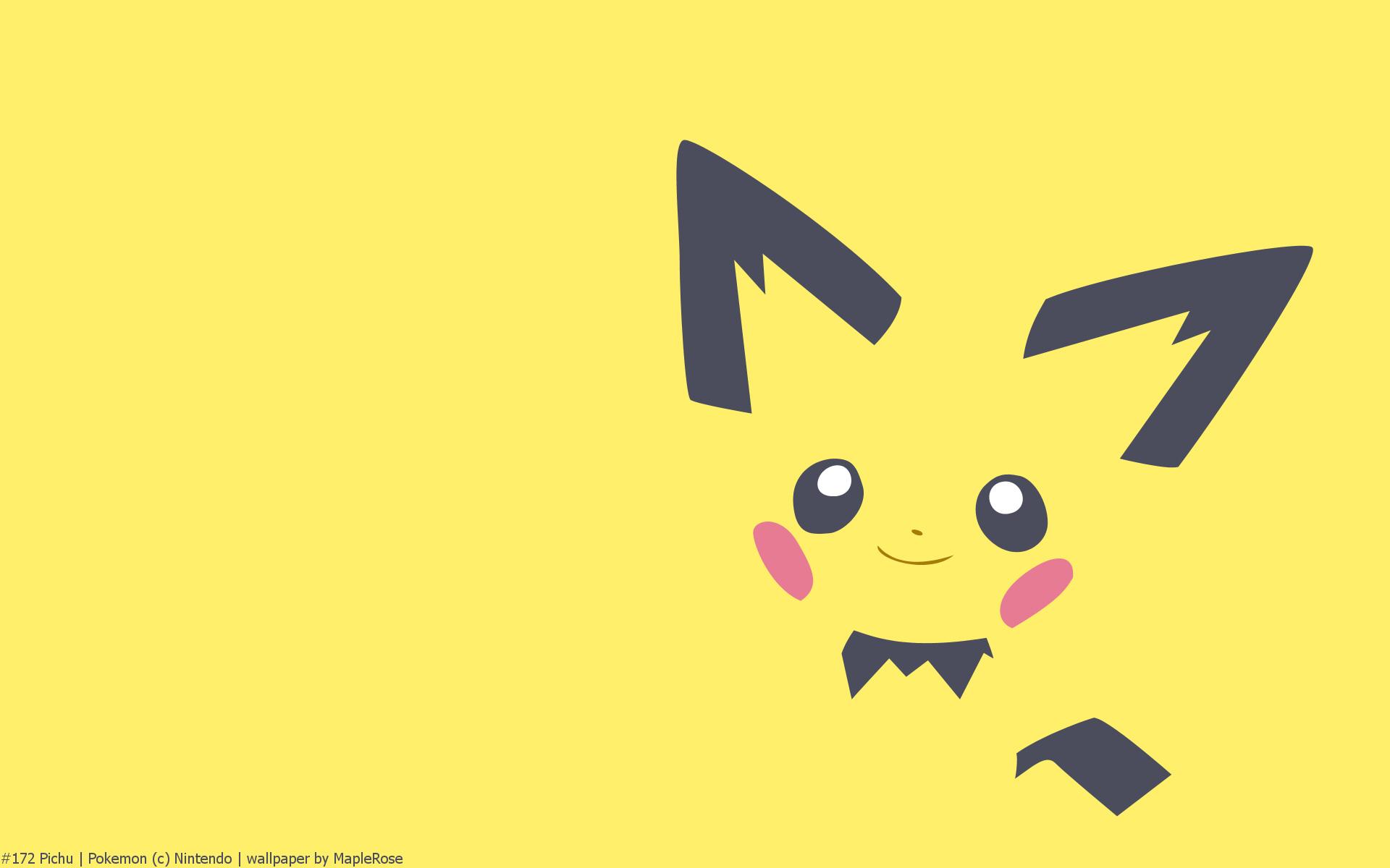 1920x1200 Pichu Wallpaper
