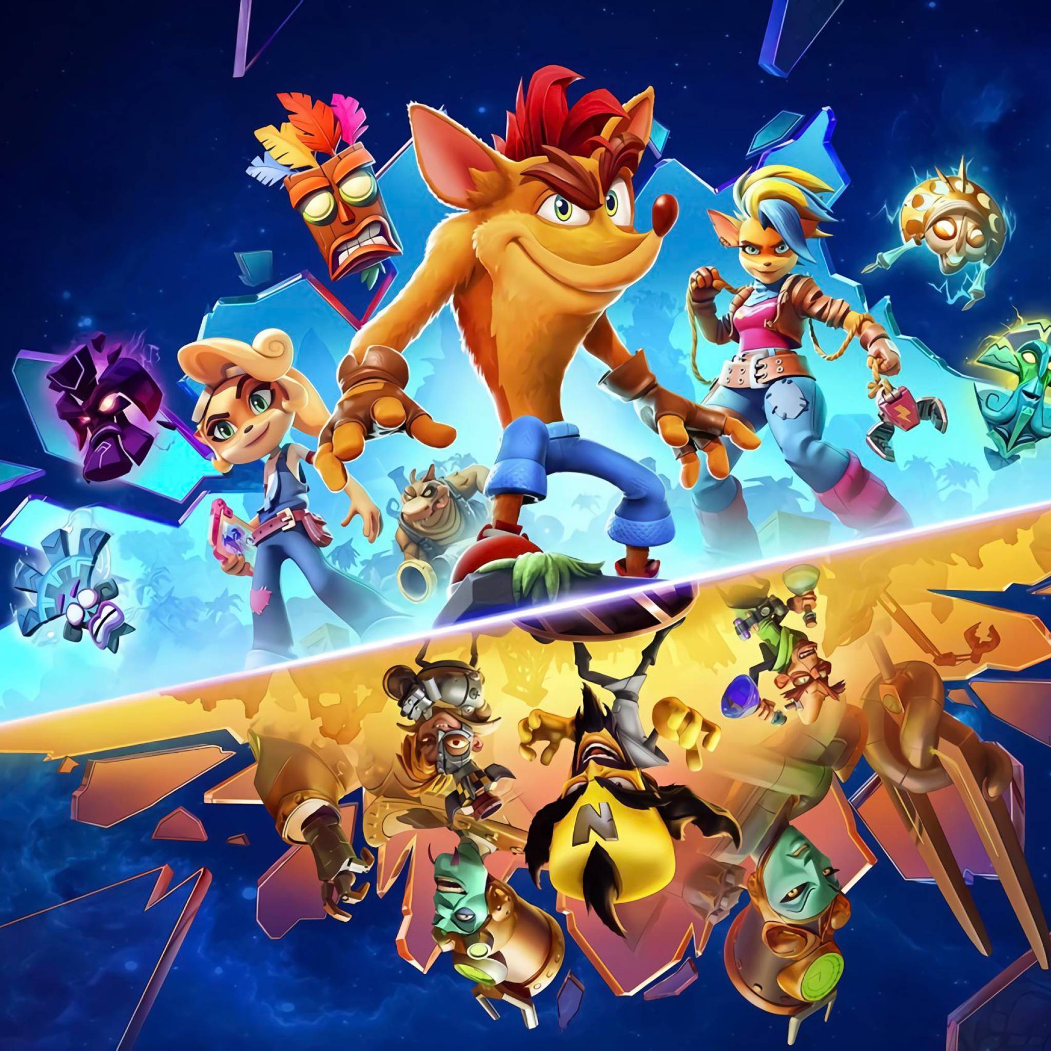 2048x2048 Crash Bandicoot Its About Time HD Gaming iPad Air Wallpaper, HD Games 4K Wallpaper, Image, Photo and Background