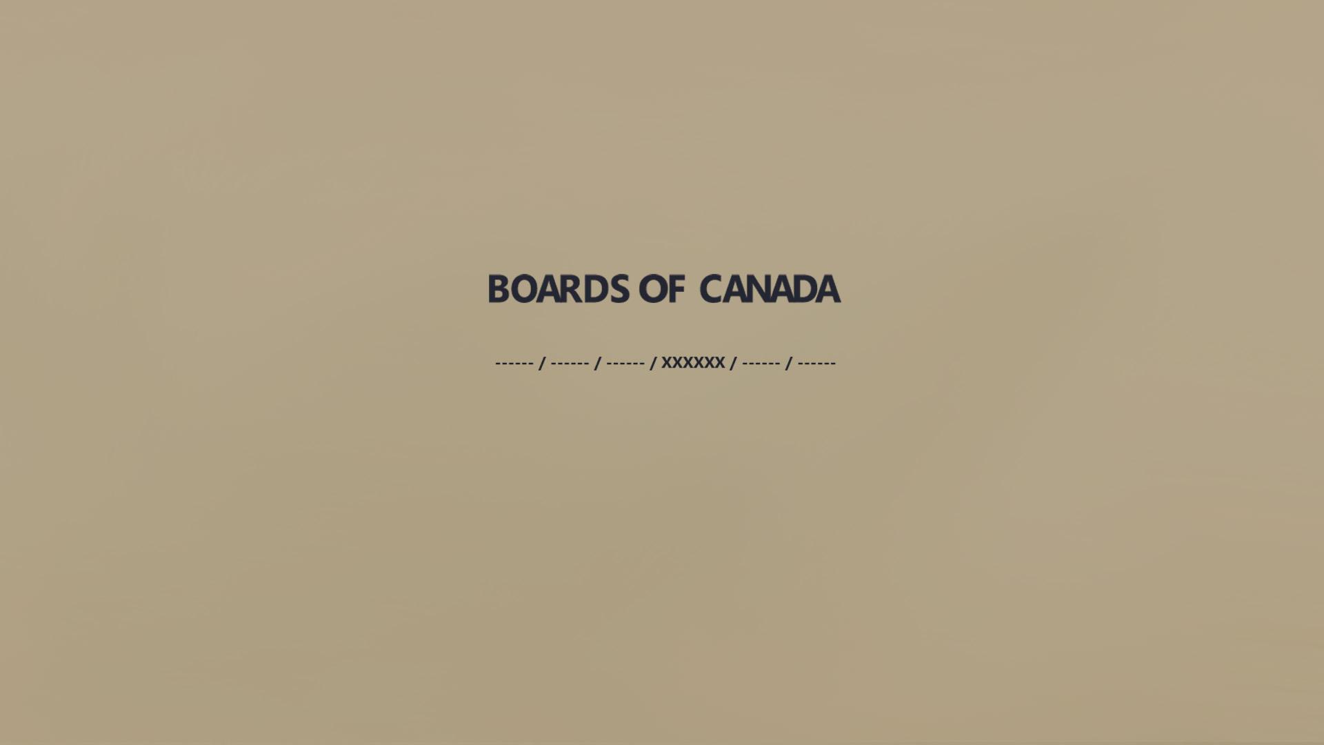 1920x1080 I decided to make a Boards Of Canada wallpaper (1366x768) leave a comment for different resolution requests
