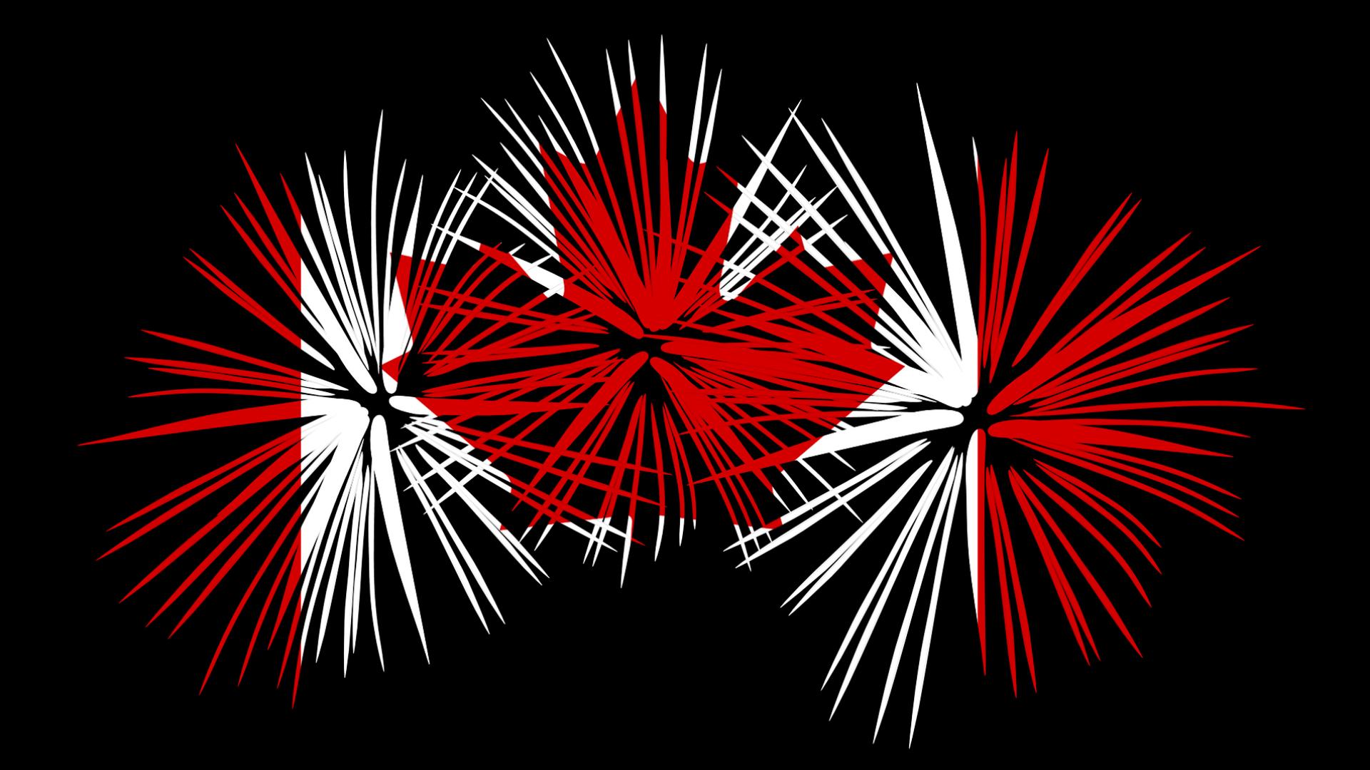 1920x1080 Happy Canada Day Image & HD Wallpaper With Quotes for Free Download Online: Wish Canada Day 2019 With GIF Greeting Cards & WhatsApp Stickers
