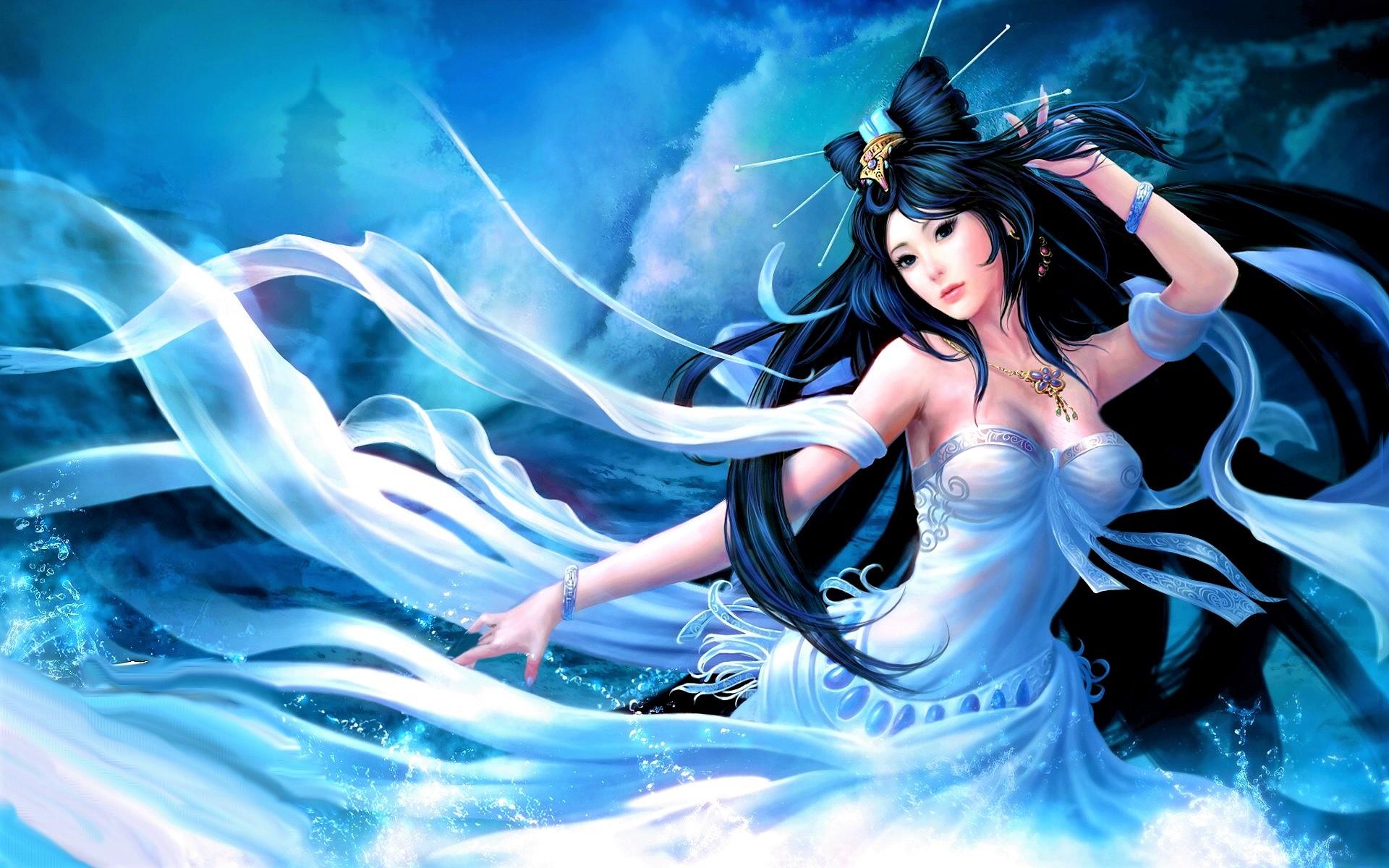 1920x1200 Blue Dress HD Wallpaper and Background