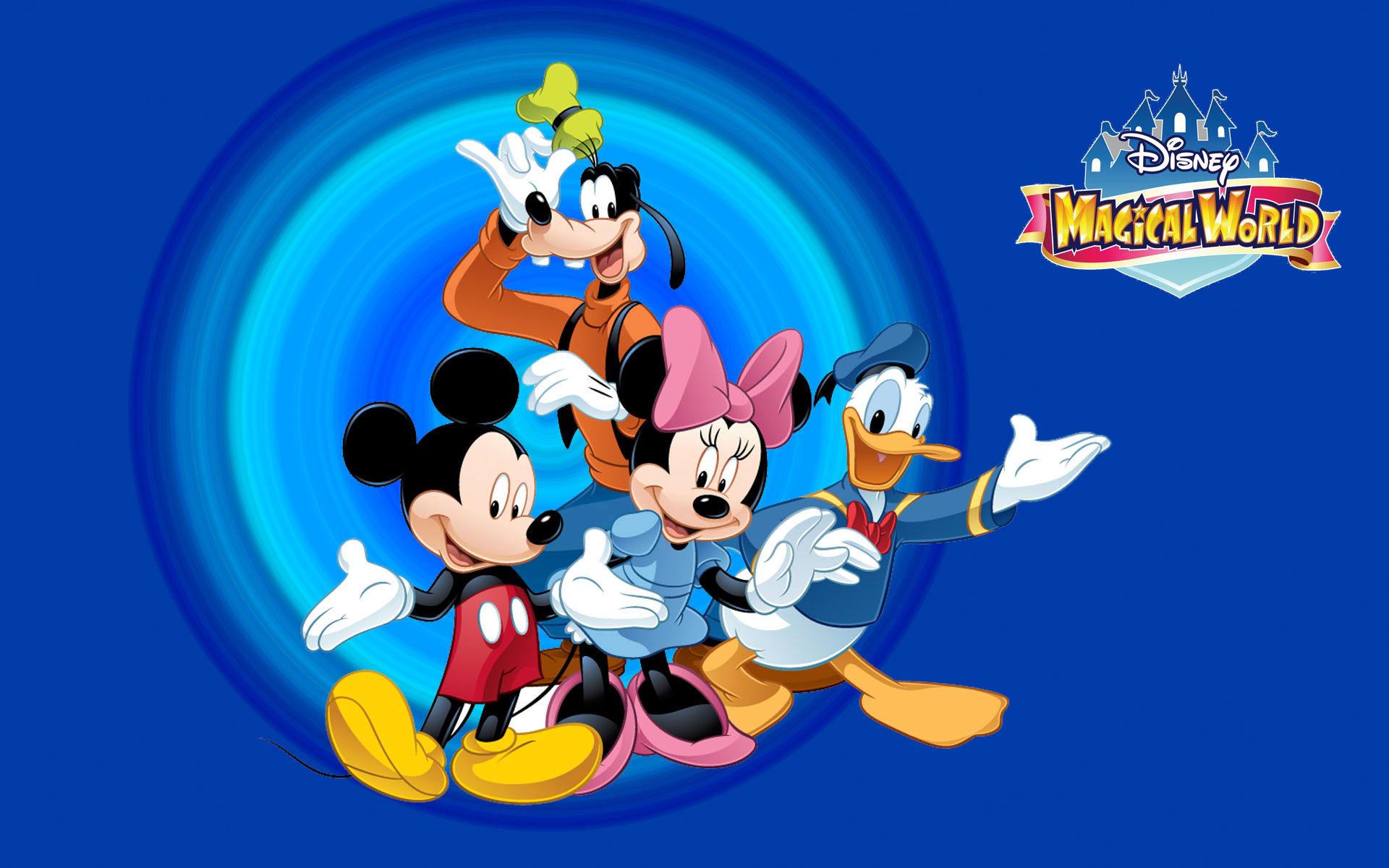 1920x1200 Disney Magical World Mickey Mouse Cartoon HD Wallpaper 1920x1200 :