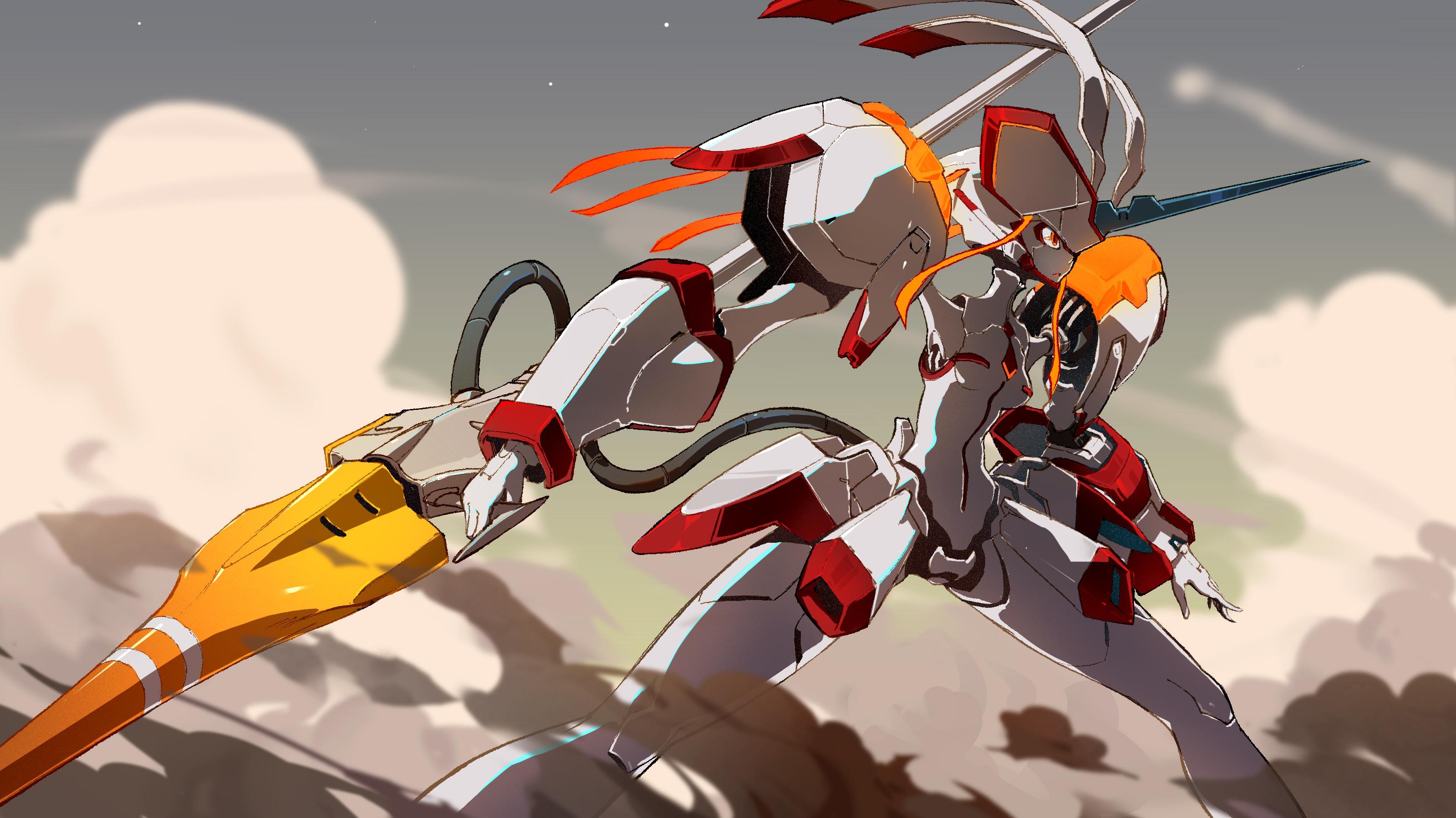 3198x1798 Strelizia (Darling in the FranXX) HD Wallpaper and Background