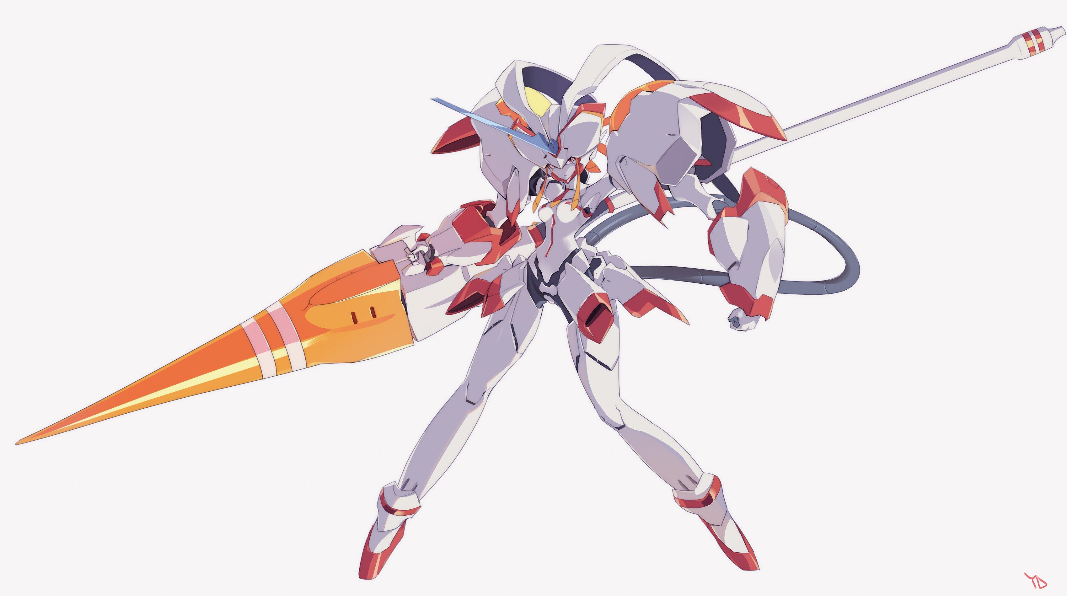 3400x1899 Strelizia (Darling in the FranXX) HD Wallpaper and Background