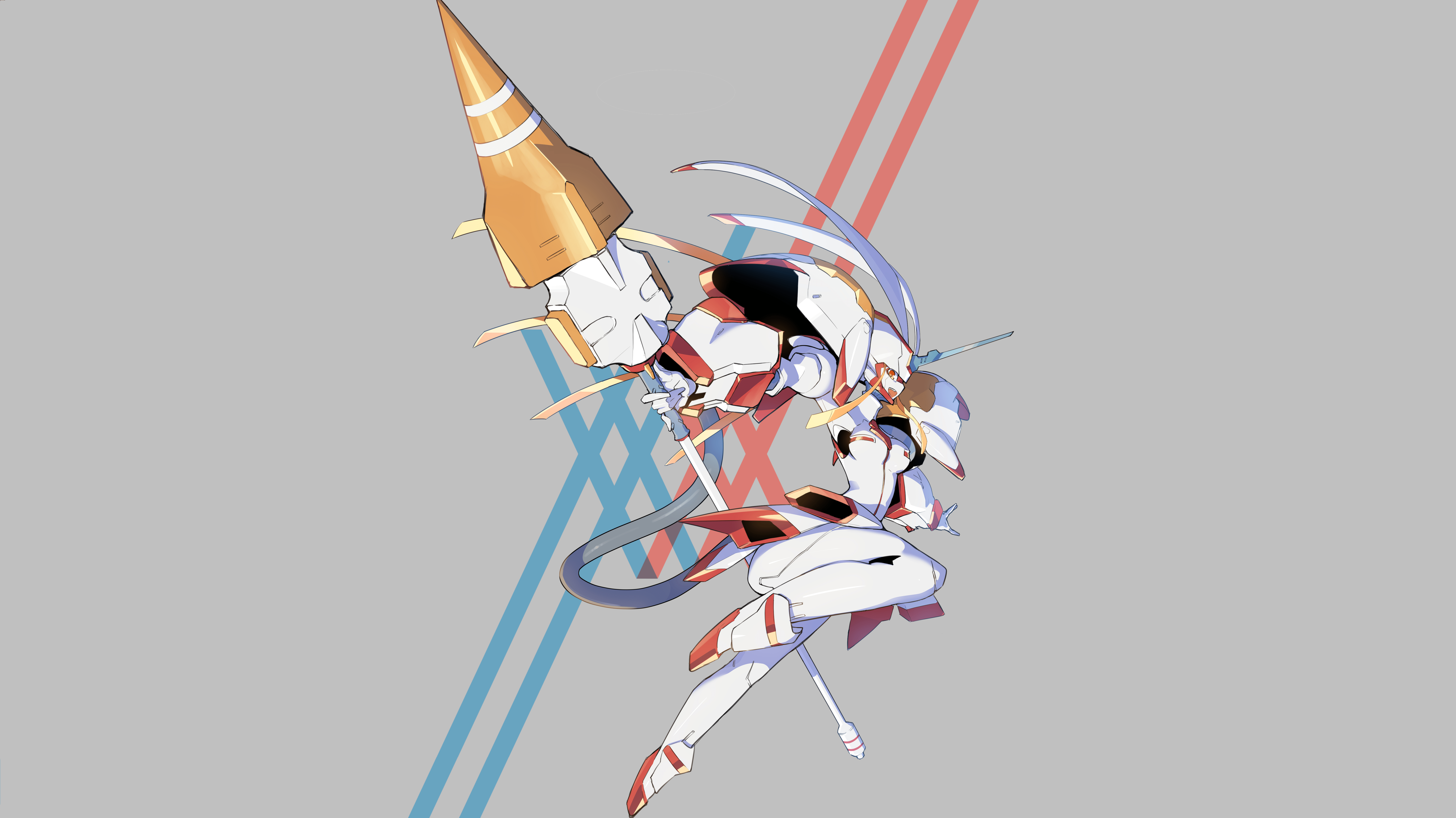 7280x4088 Strelizia (Darling in the FranXX) HD Wallpaper and Background