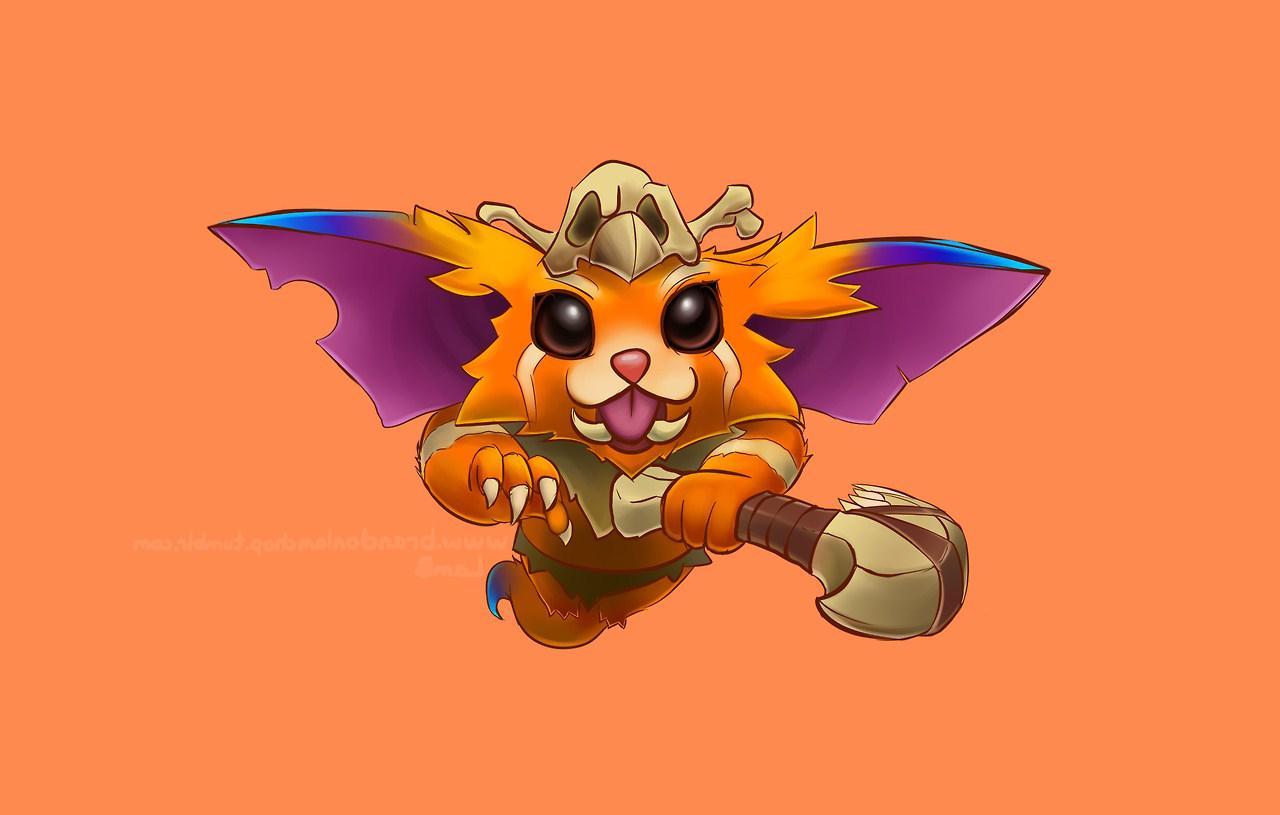1280x815 Gnar League Of Legends Wallpaper