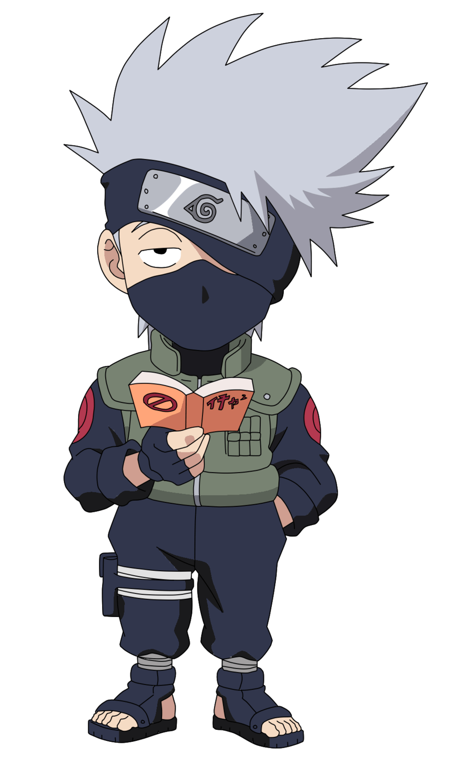 900x1518 Kakashi Phone Wallpaper