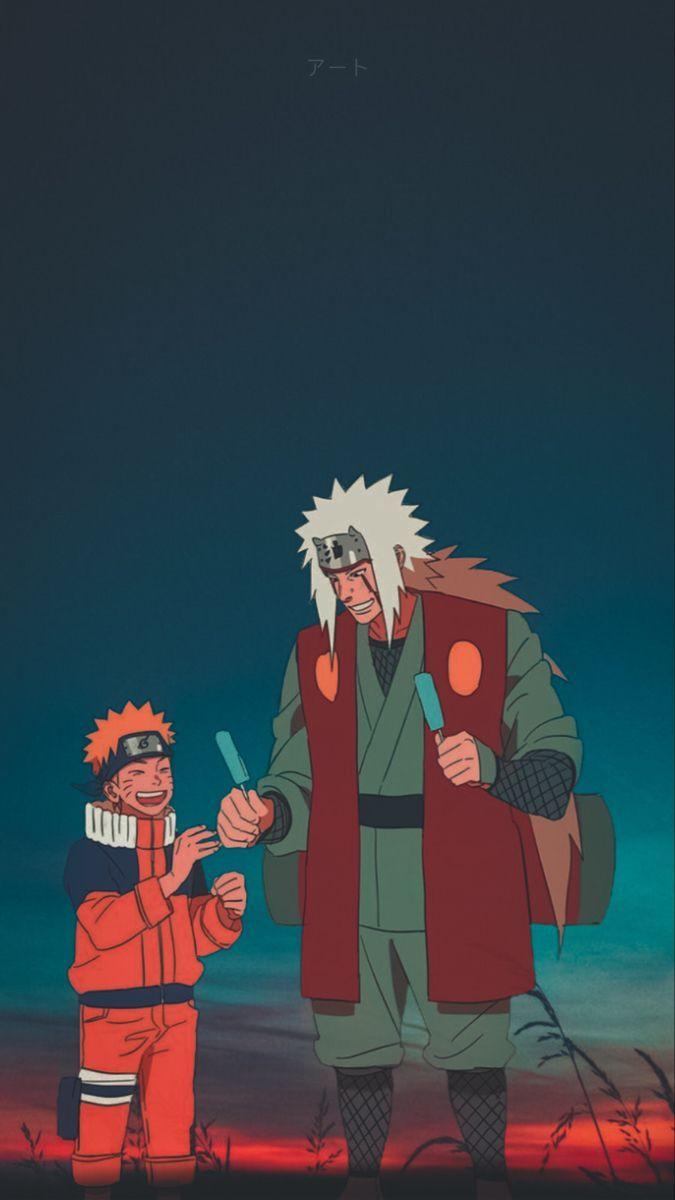 675x1200 Wallpaper Jiraiya & Naruto. Wallpaper naruto shippuden, Kid naruto, Naruto wallpaper iphone. Kid naruto, Naruto jiraiya, Wallpaper naruto shippuden