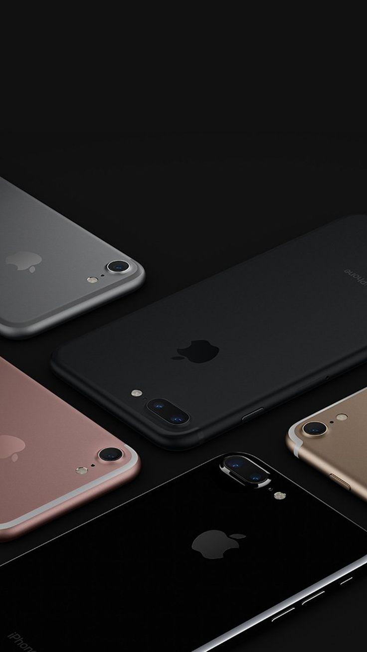 736x1308 Apple iphone7 Jetblack Gold Pink Silver Dark iOS10 Art Illustration #iPhone #plus #wallpaper. iPhone, iPhone iPhone 7 plus
