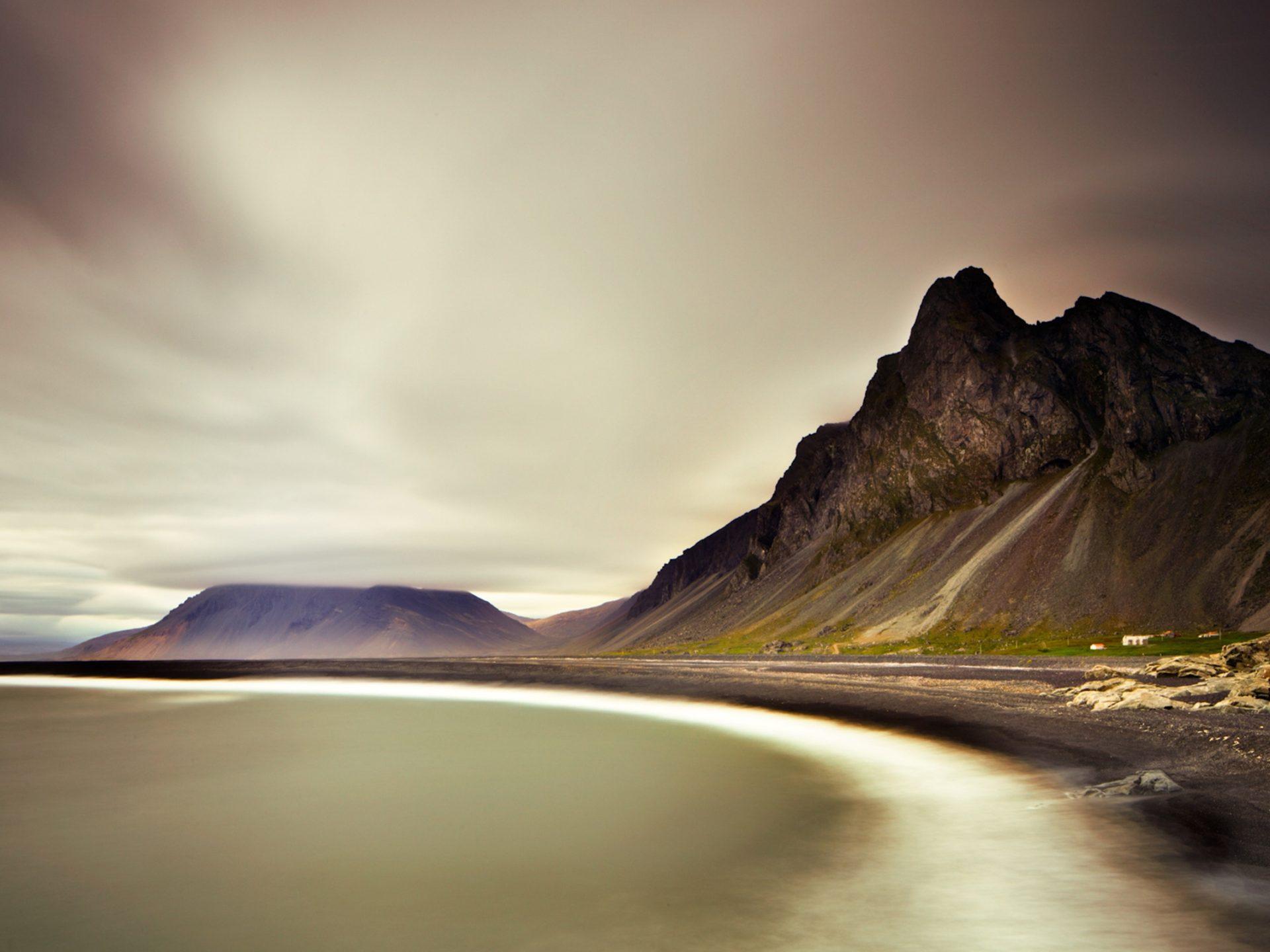 1920x1440 Mountains, Mountain, Sea, Sky Wallpaper, Picture, Photo :