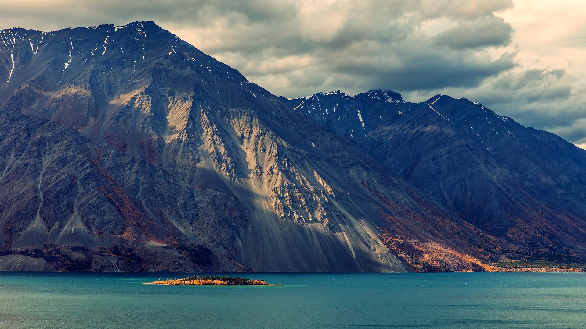 1920x1080 Download Sea, Sky And Mountain Wallpaper For Desktop