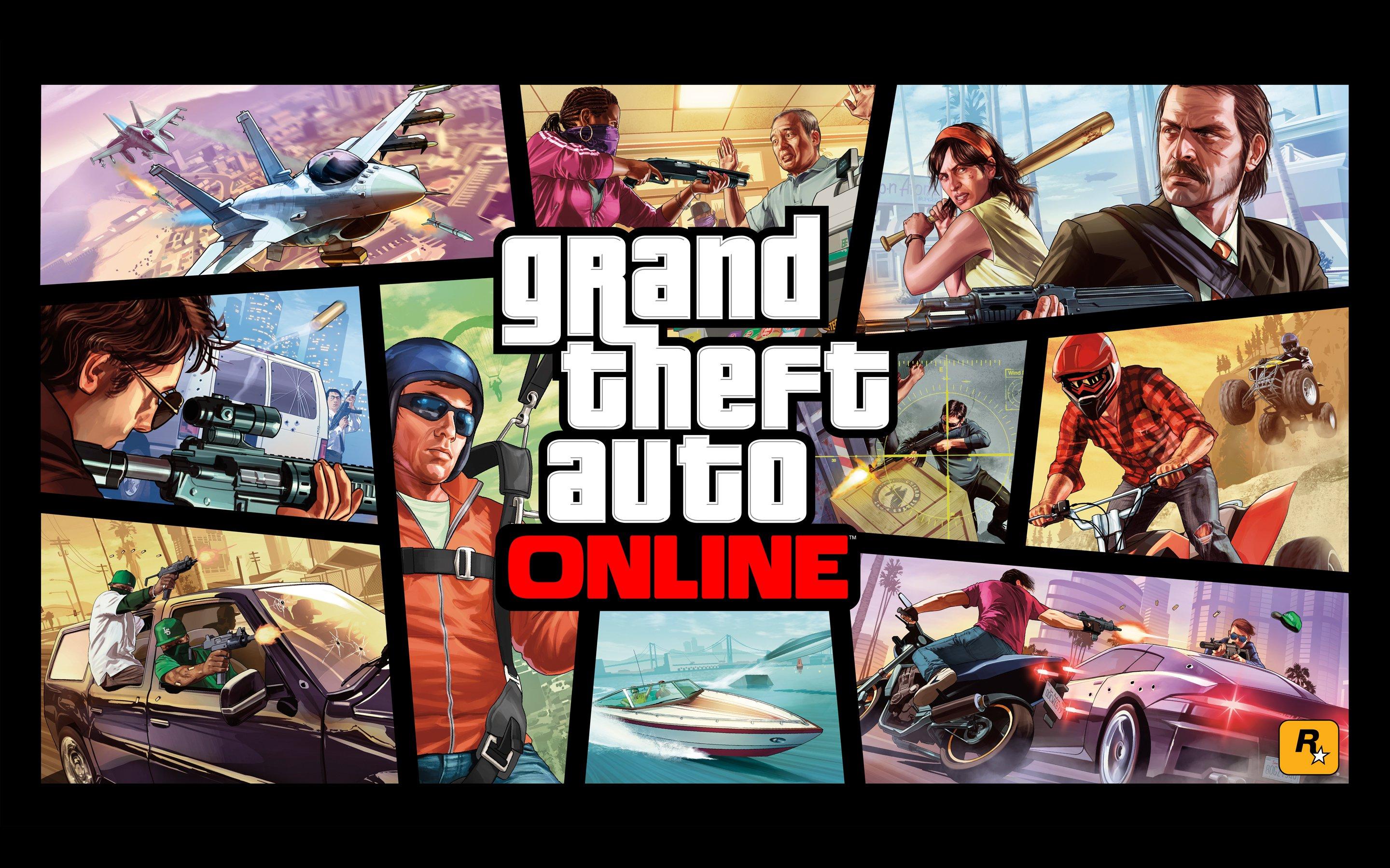 2880x1800 GTA Online Logo Laptop Full HD 1080P HD 4k Wallpaper, Image, Background, Photo and Picture