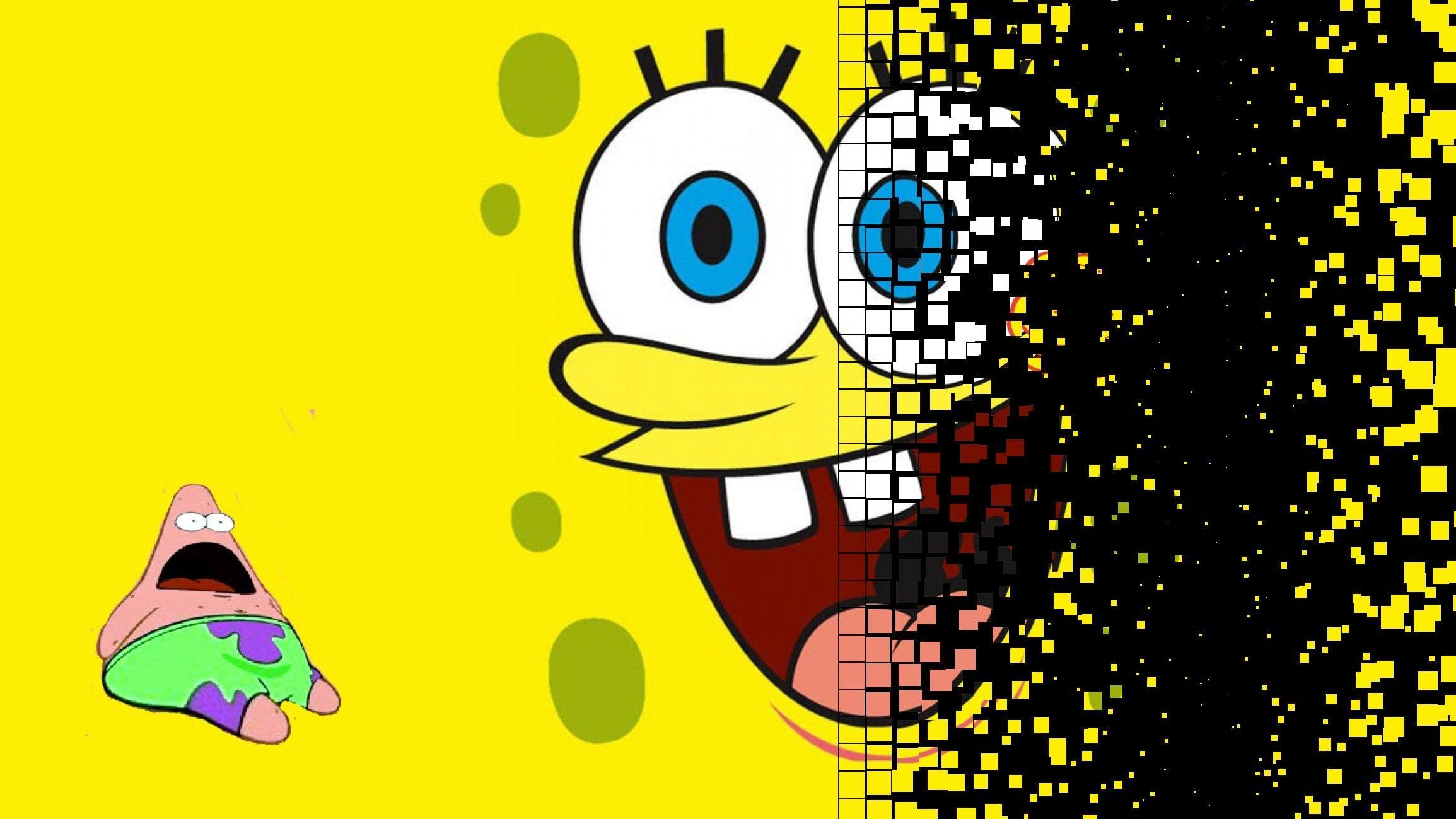2309x1299 SpongeBob and Patrick
