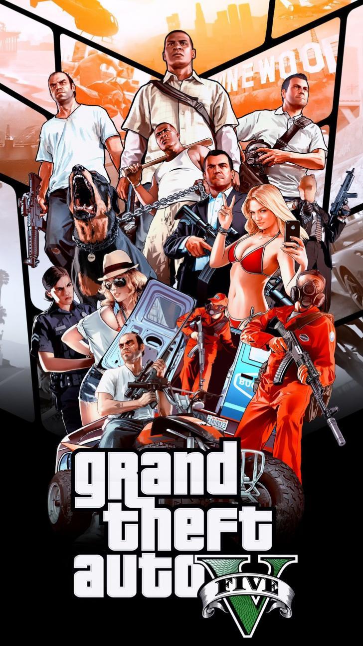 728x1294 Wallpaper HD: Gta, V, Android, Wallpaper, Wallpaper
